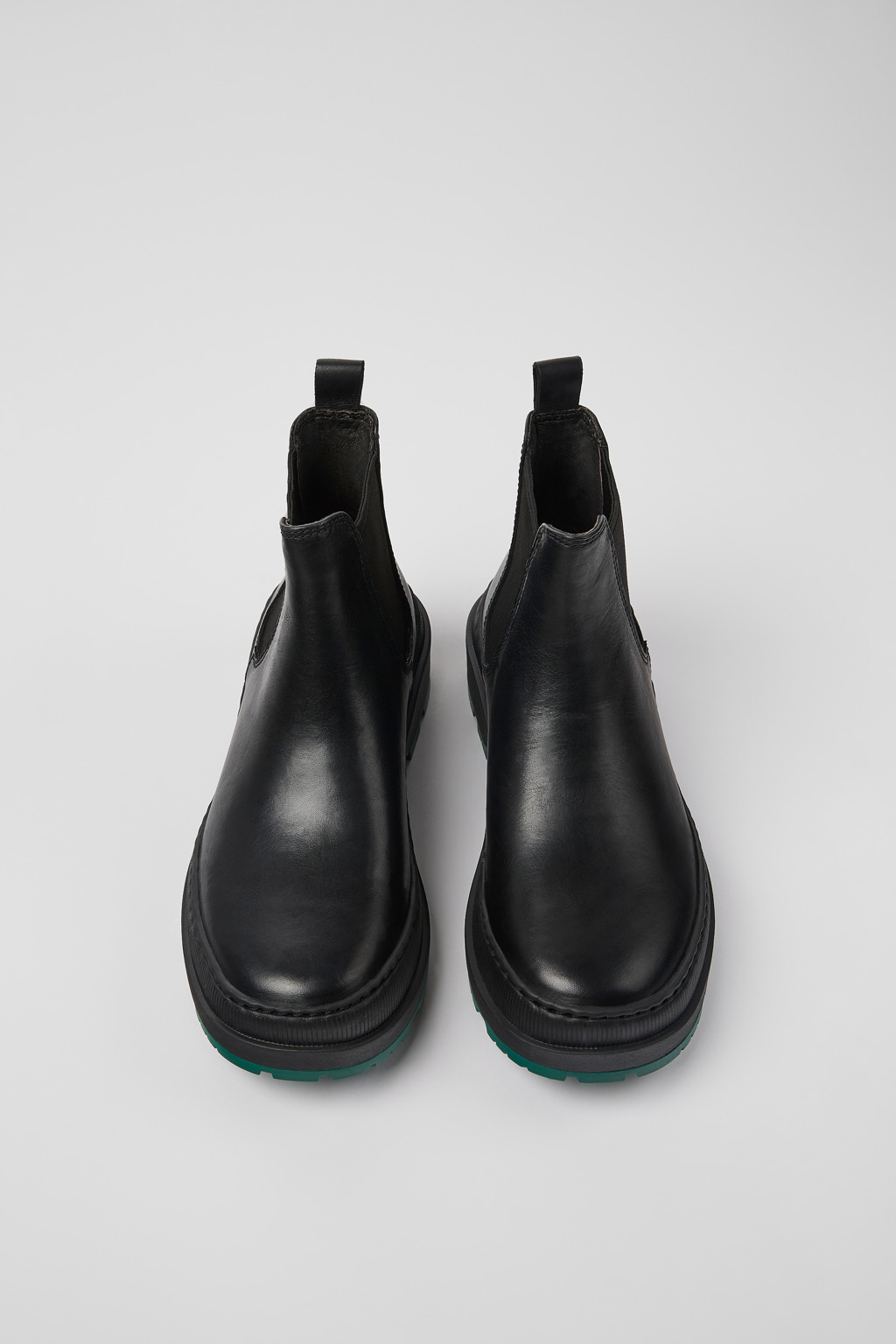 Brutus Trek MICHELIN Black leather ankle boots for women - Image 4