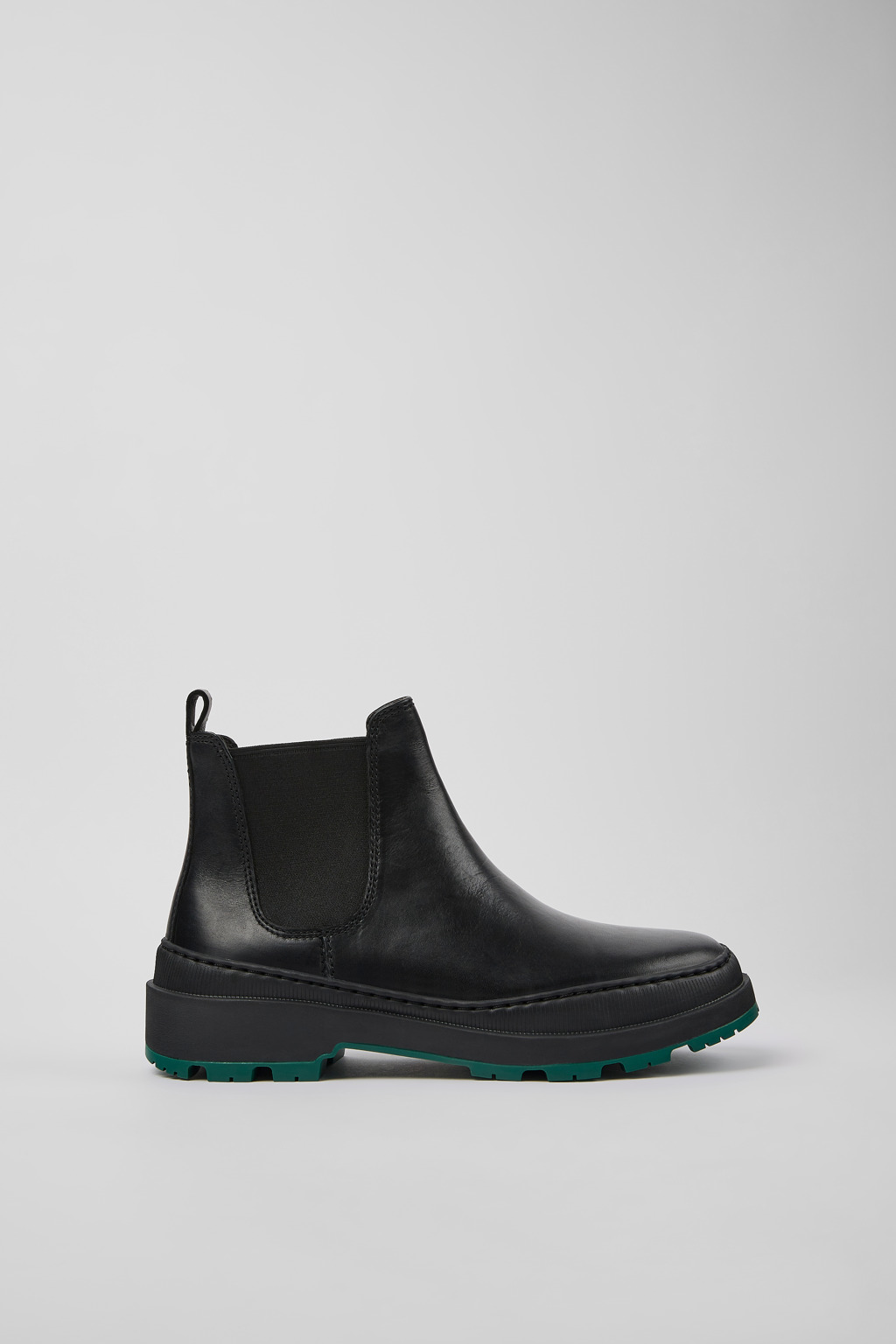 Brutus Trek MICHELIN Black leather ankle boots for women - Image 2