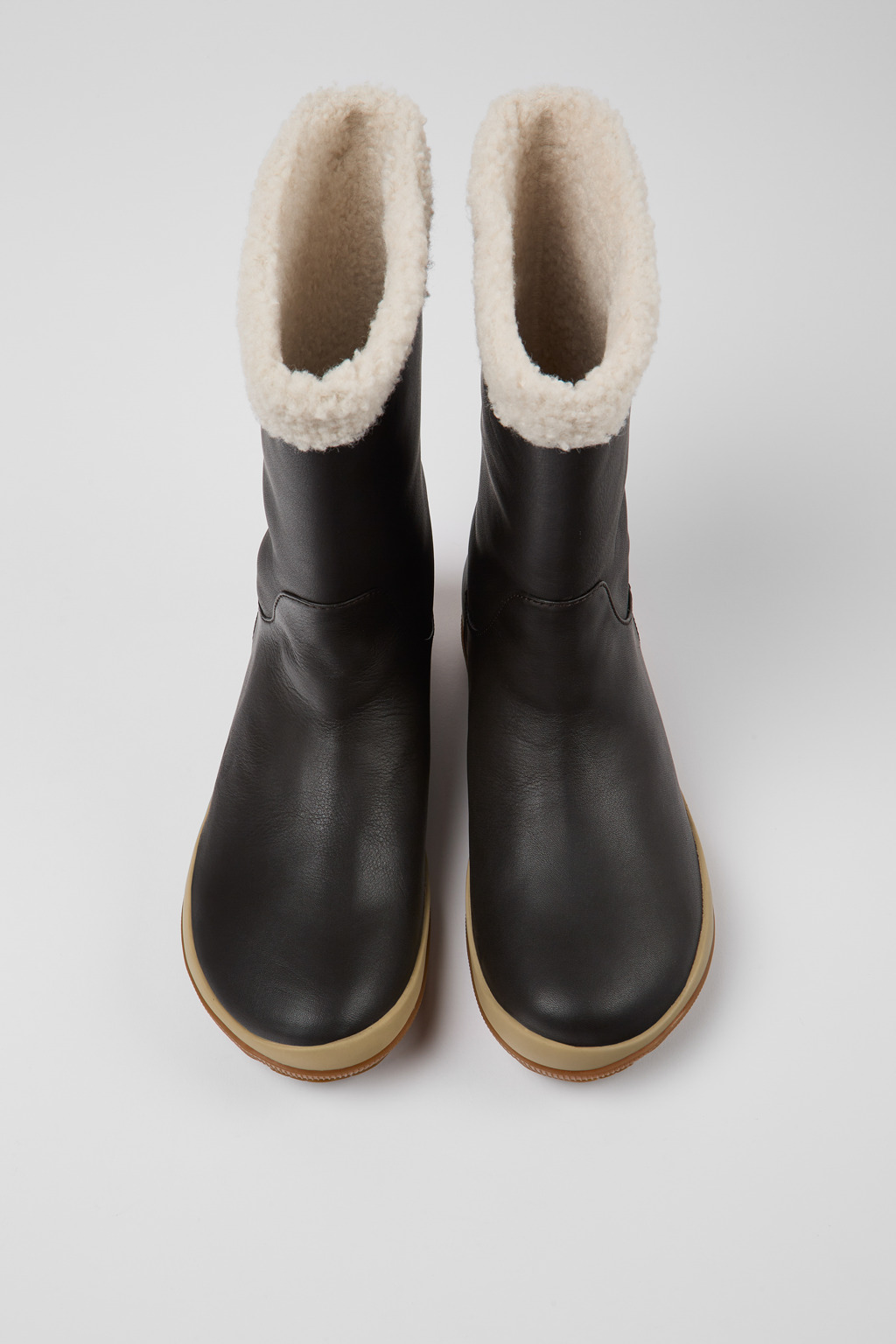 Peu Pista GORE-TEX Brown leather boots for women - Image 4