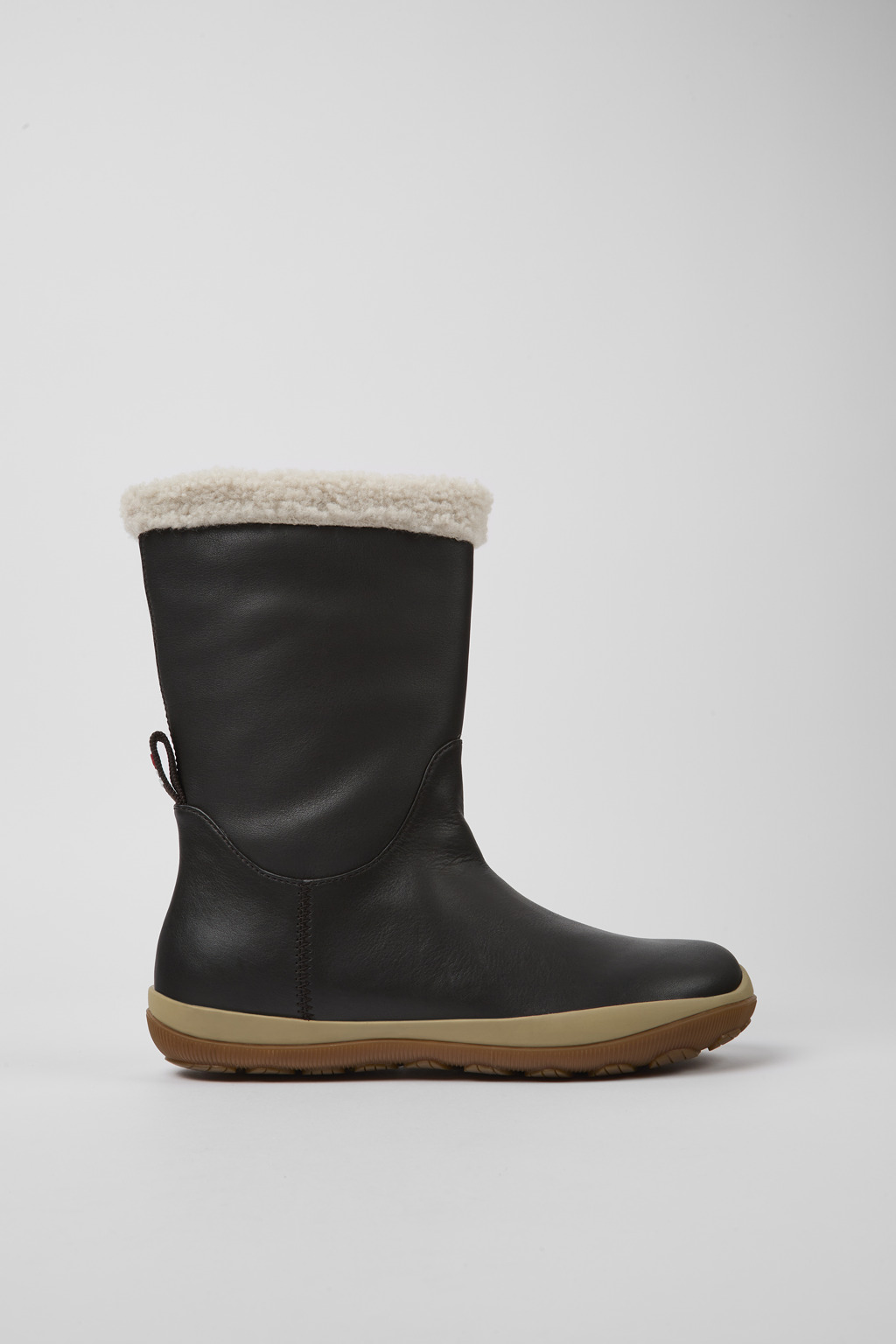 Peu Pista GORE-TEX Brown leather boots for women - Image 2
