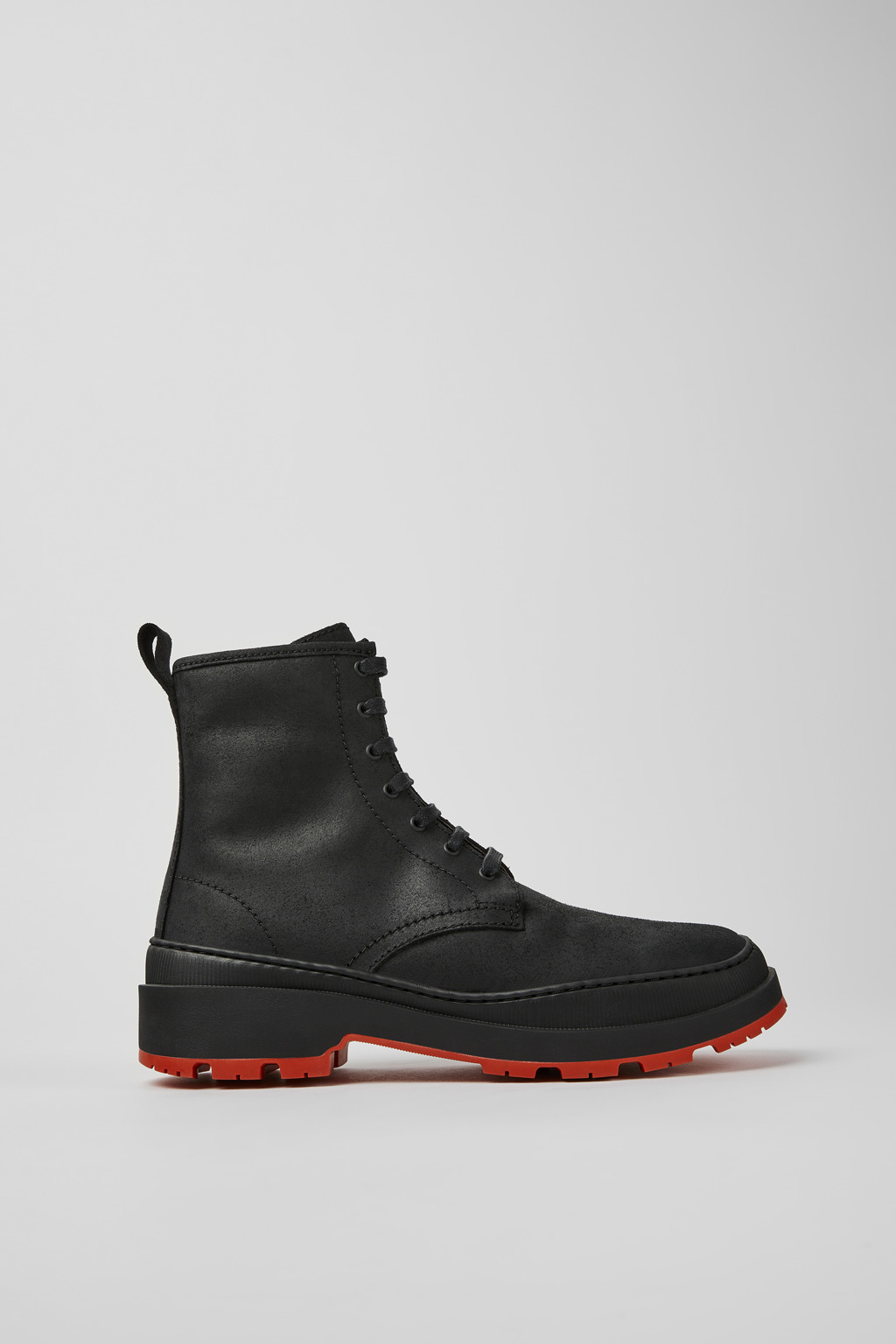 Brutus Trek MICHELIN Black nubuck ankle boots for women - Image 2