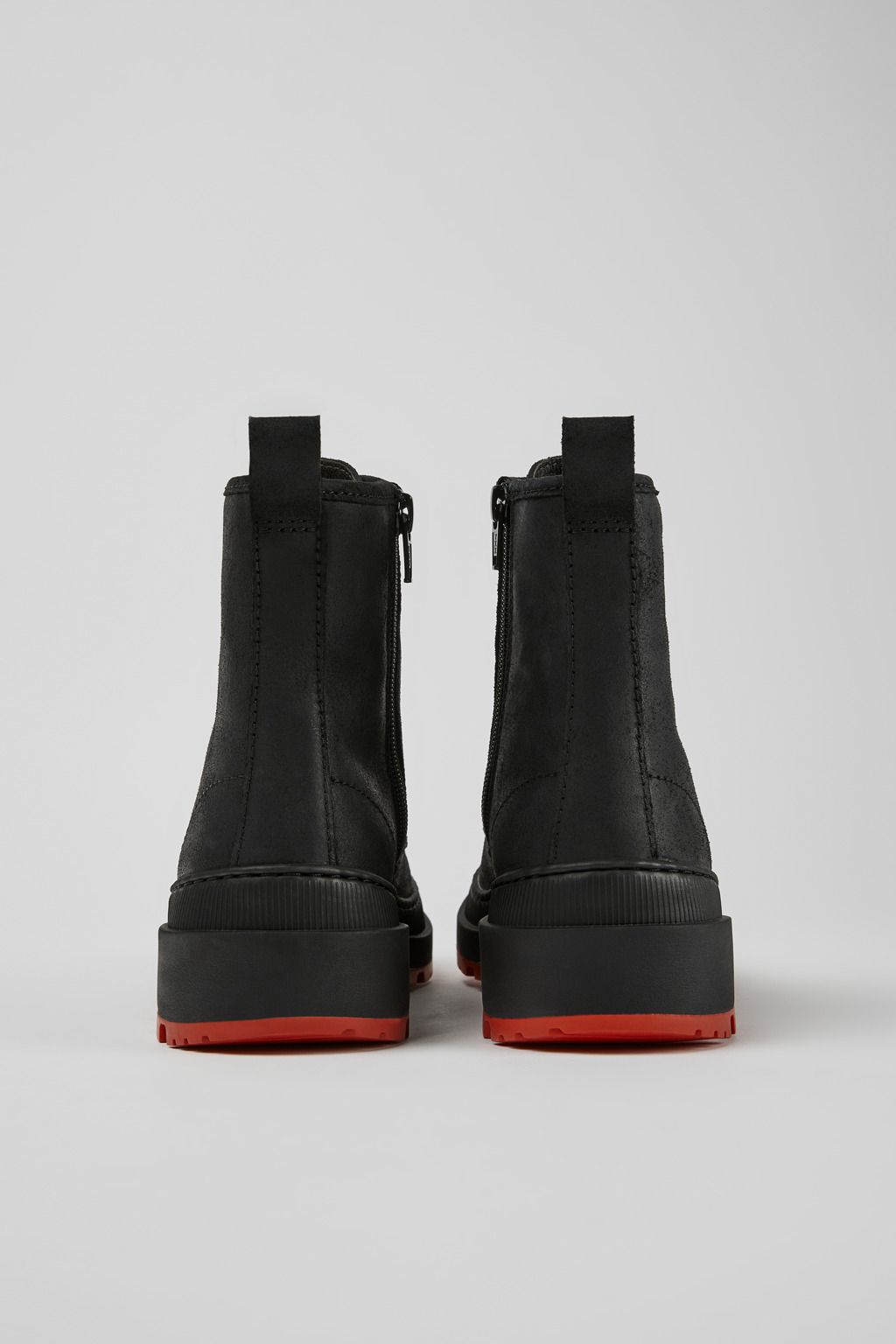 Brutus Trek MICHELIN Black nubuck ankle boots for women - Image 3