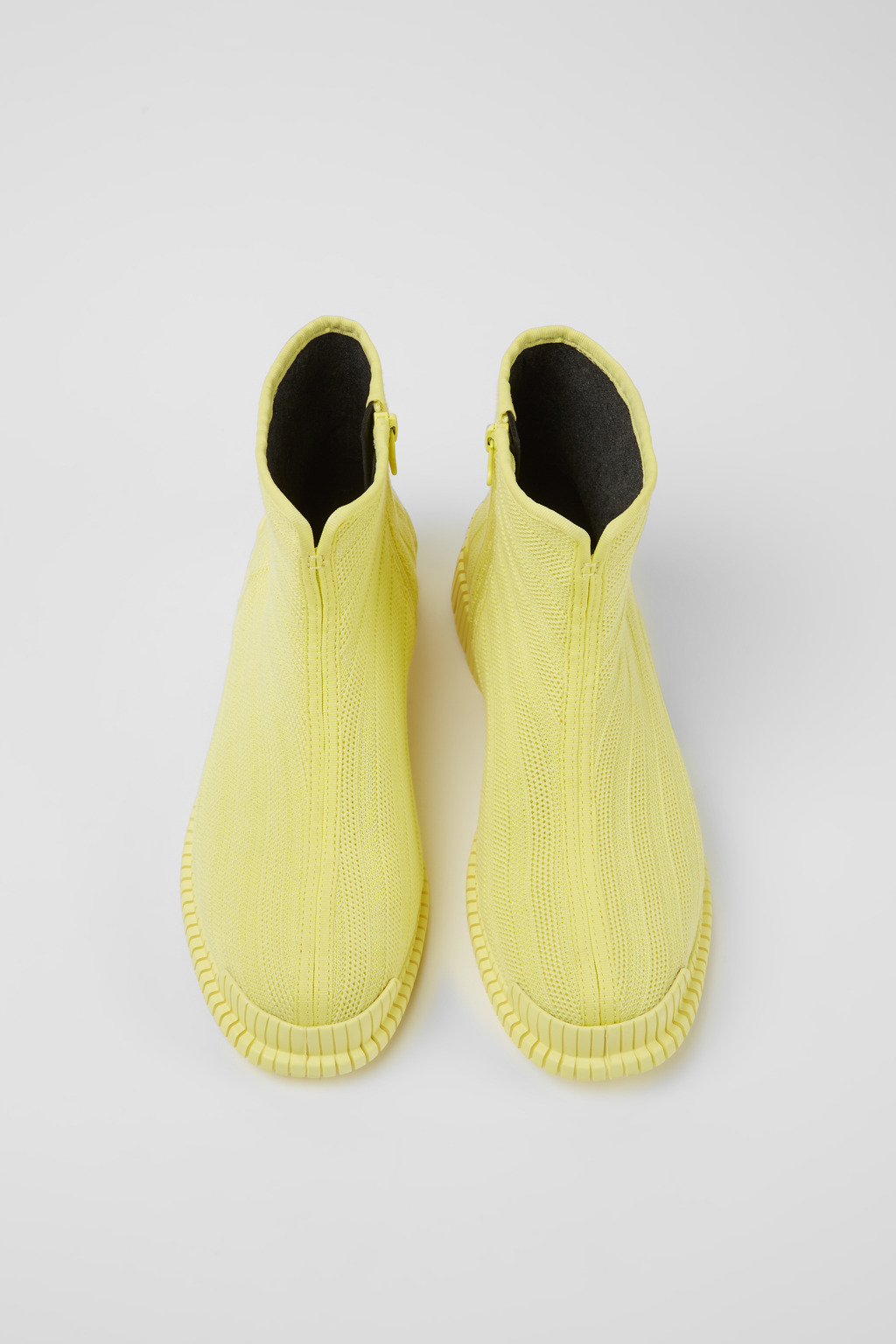 Pix TENCEL® Yellow TENCEL™ Lyocell ankle boots for women - Image 4