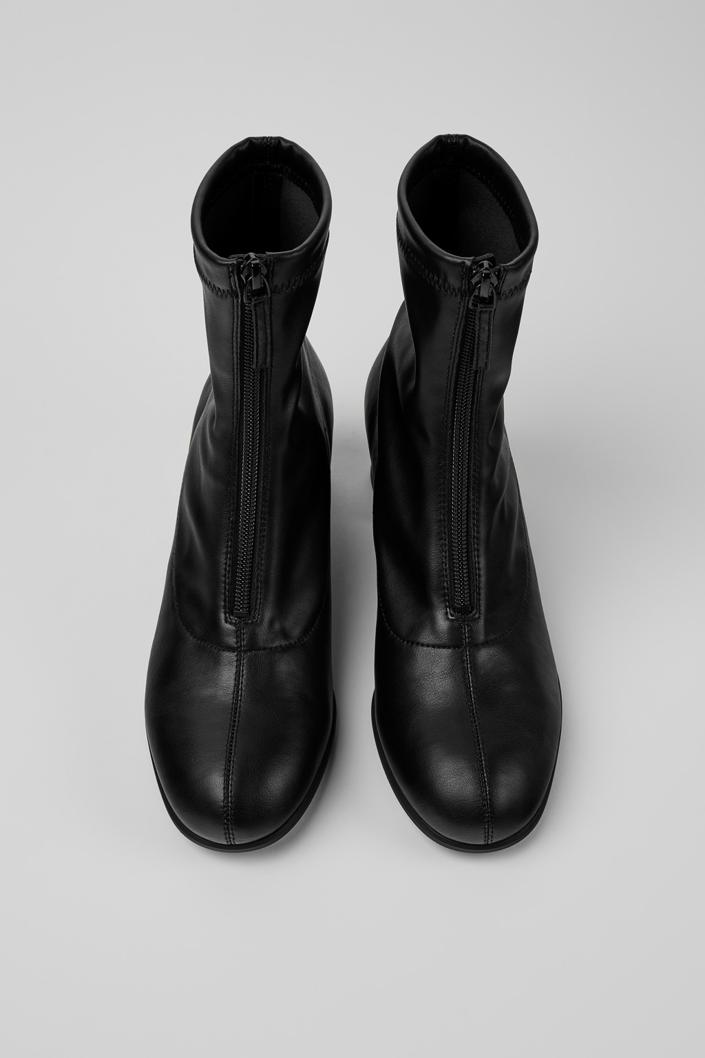 Katie Black textile ankle boots - Image 4
