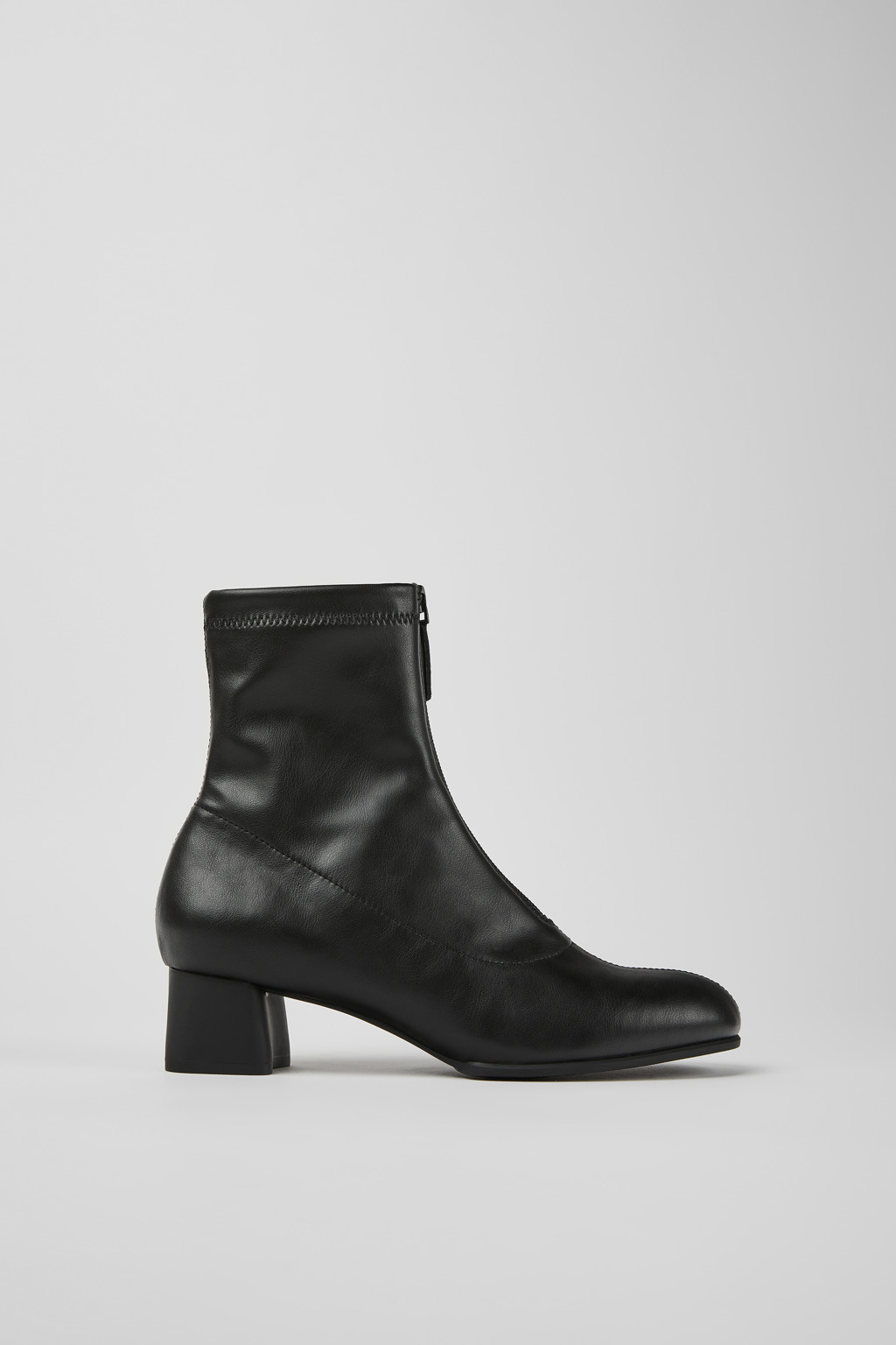 Katie Black textile ankle boots - Image 2