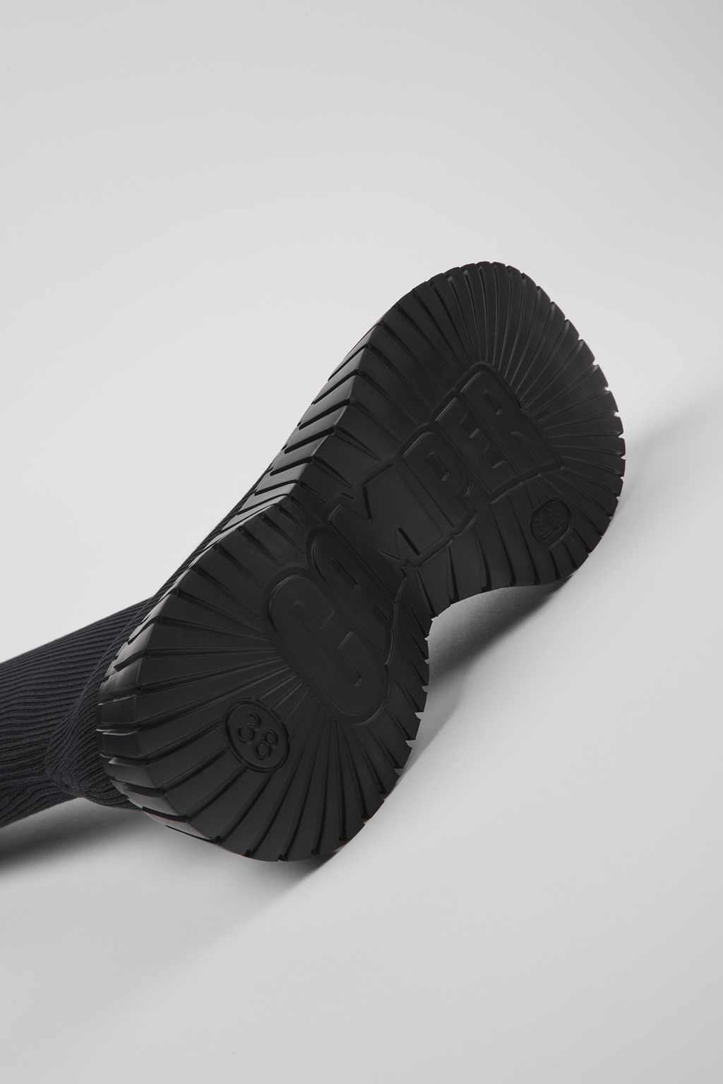BCN TENCEL® Black textile boots for women - Image 5
