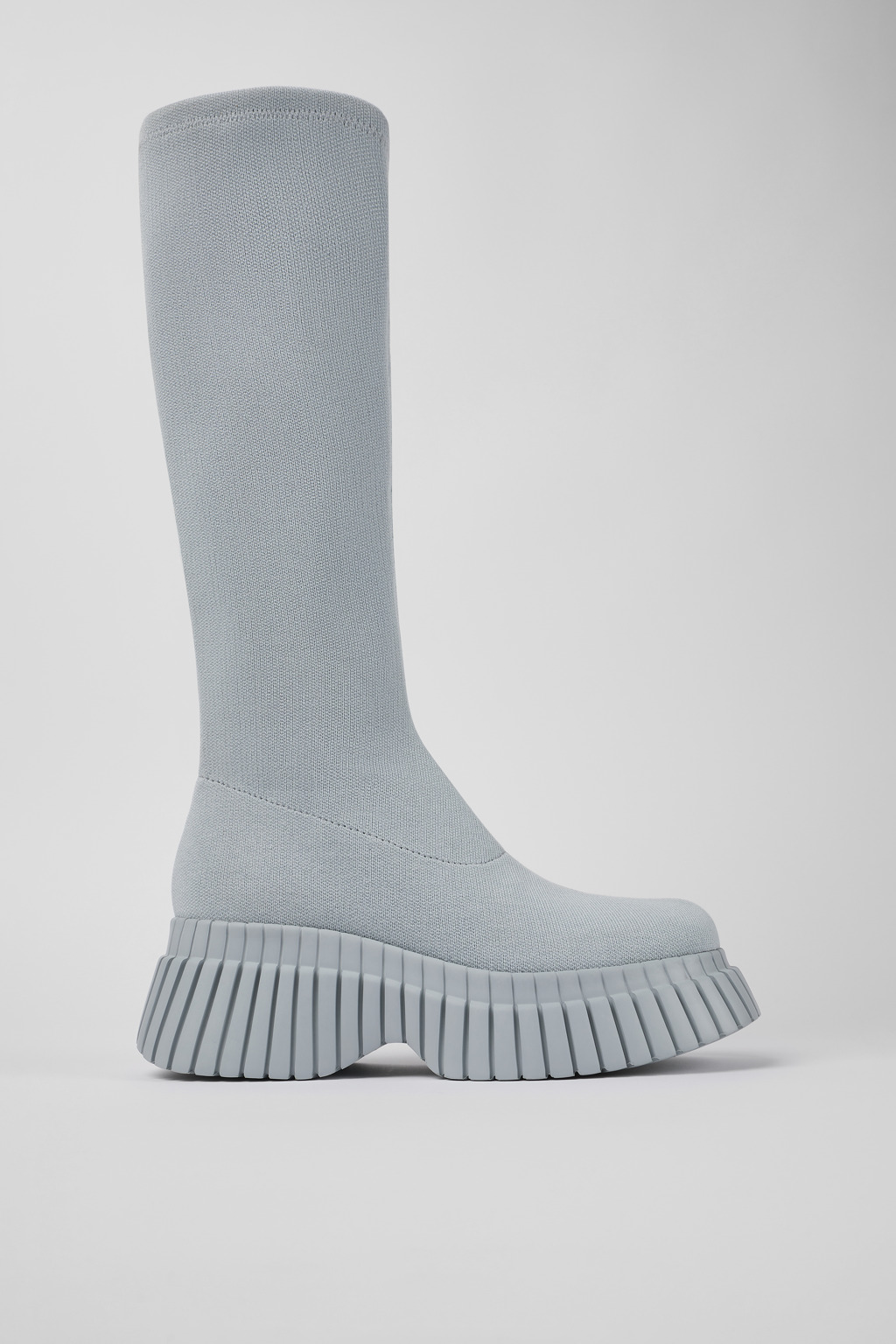BCN Gray Textile Bootie for Women - Image 2
