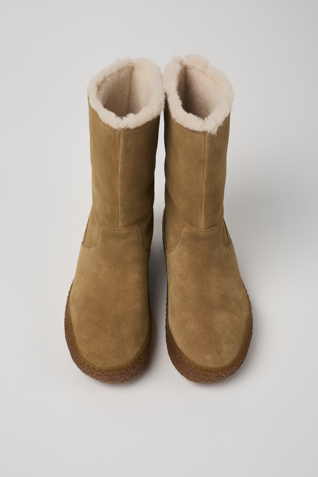 Peu Terreno Brown Nubuck Boots for Women - Image 4