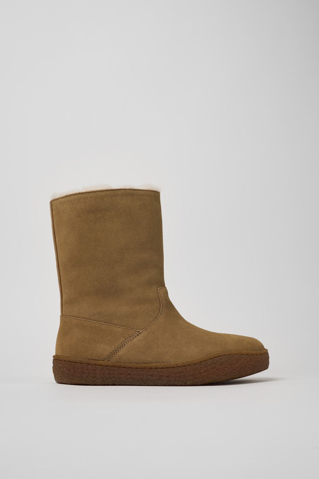 Peu Terreno Brown Nubuck Boots for Women - Image 2