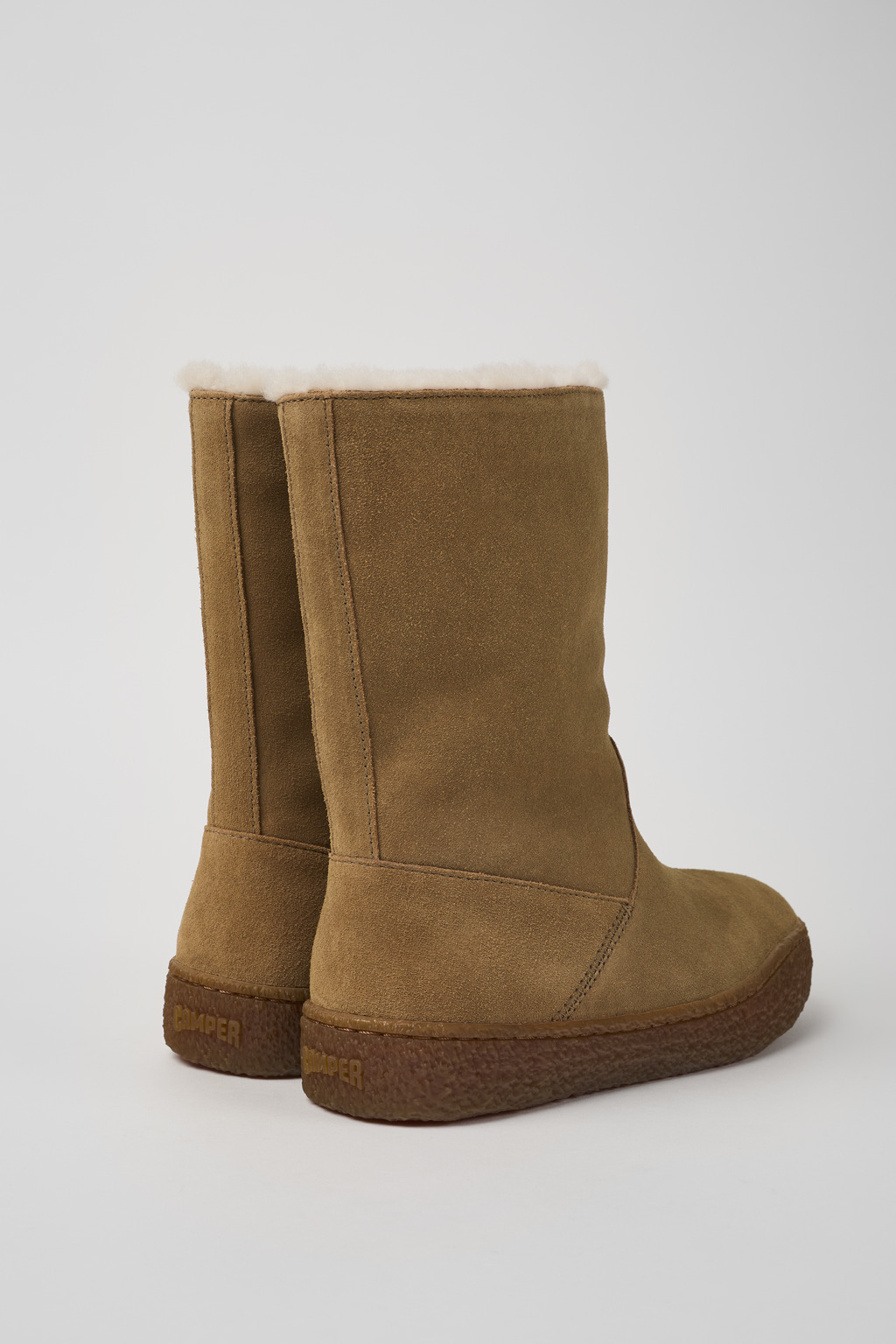 Peu Terreno Brown Nubuck Boots for Women - Image 3