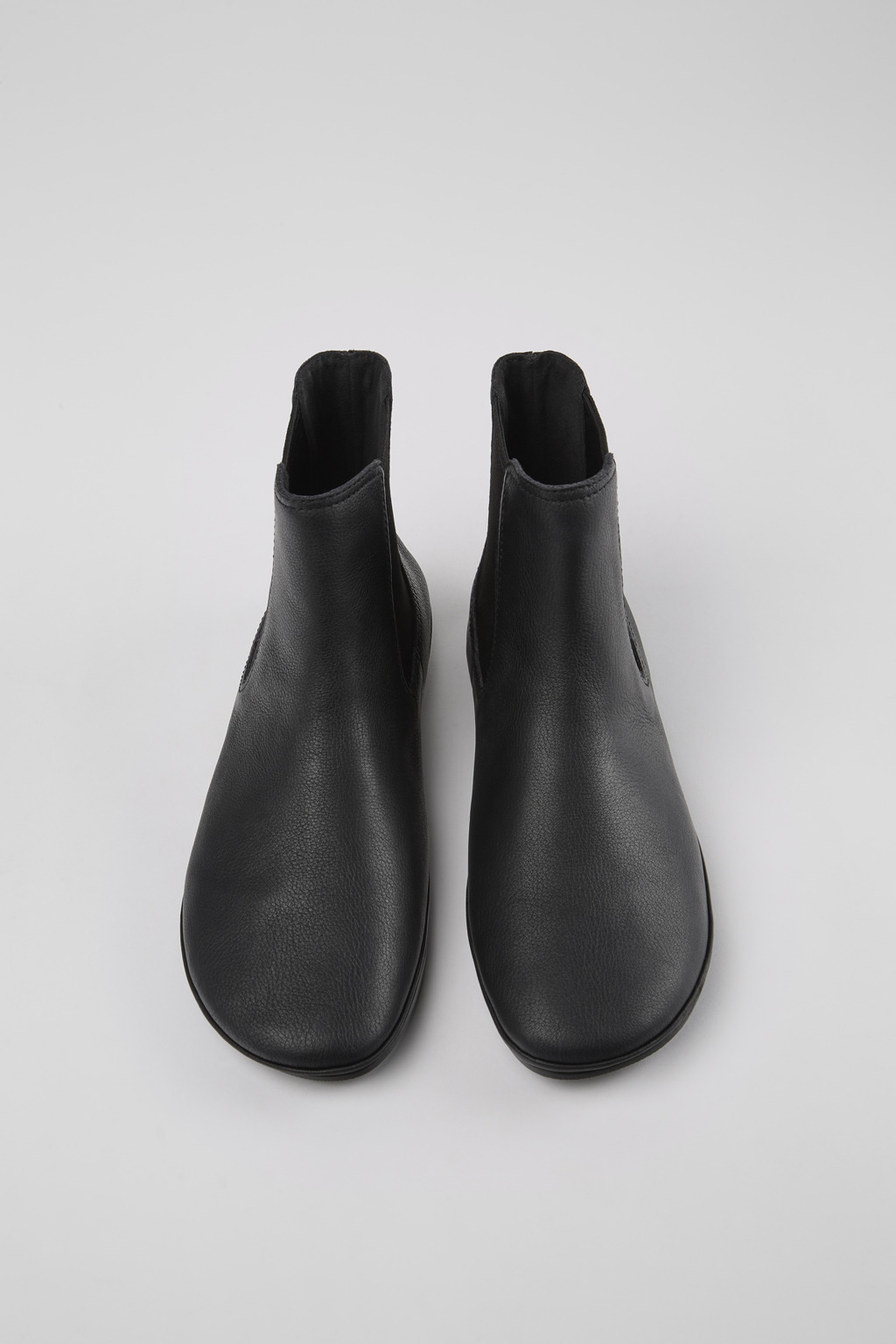 Right Black leather boots for women - Image 4