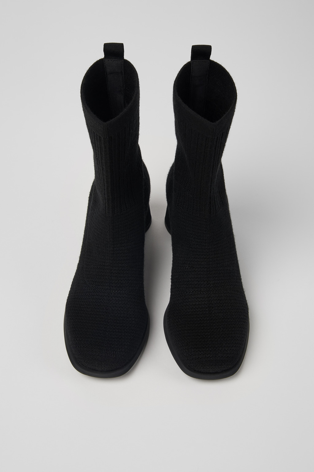 Kiara TENCEL® Black textile boots for women - Image 4