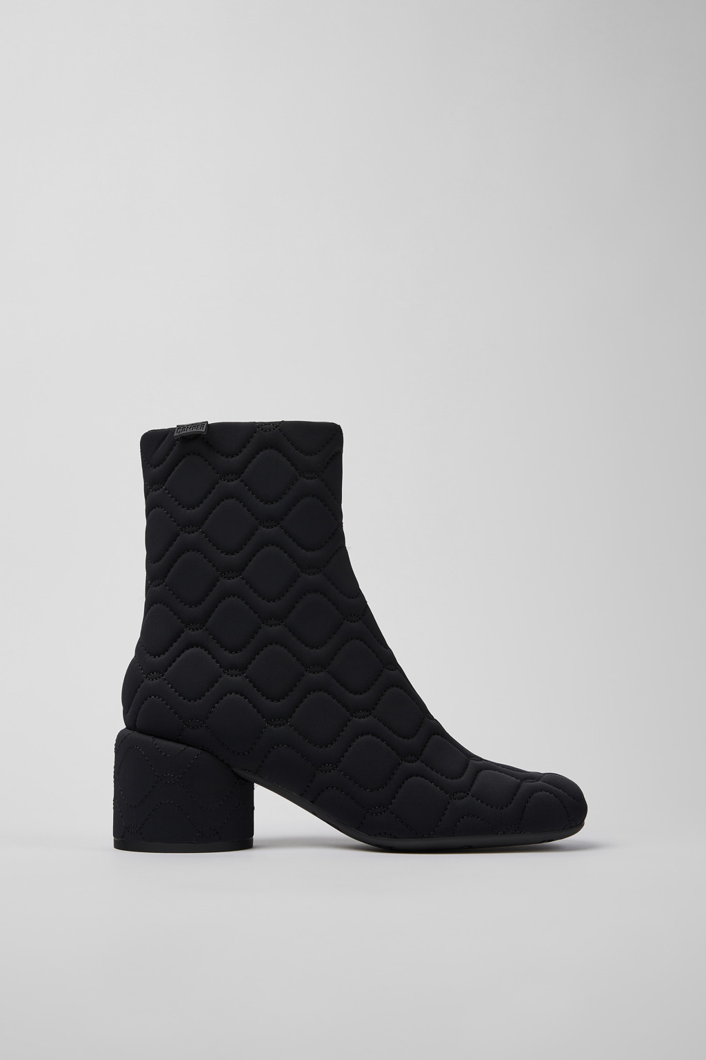 Niki Black textile boots for women - Image 2