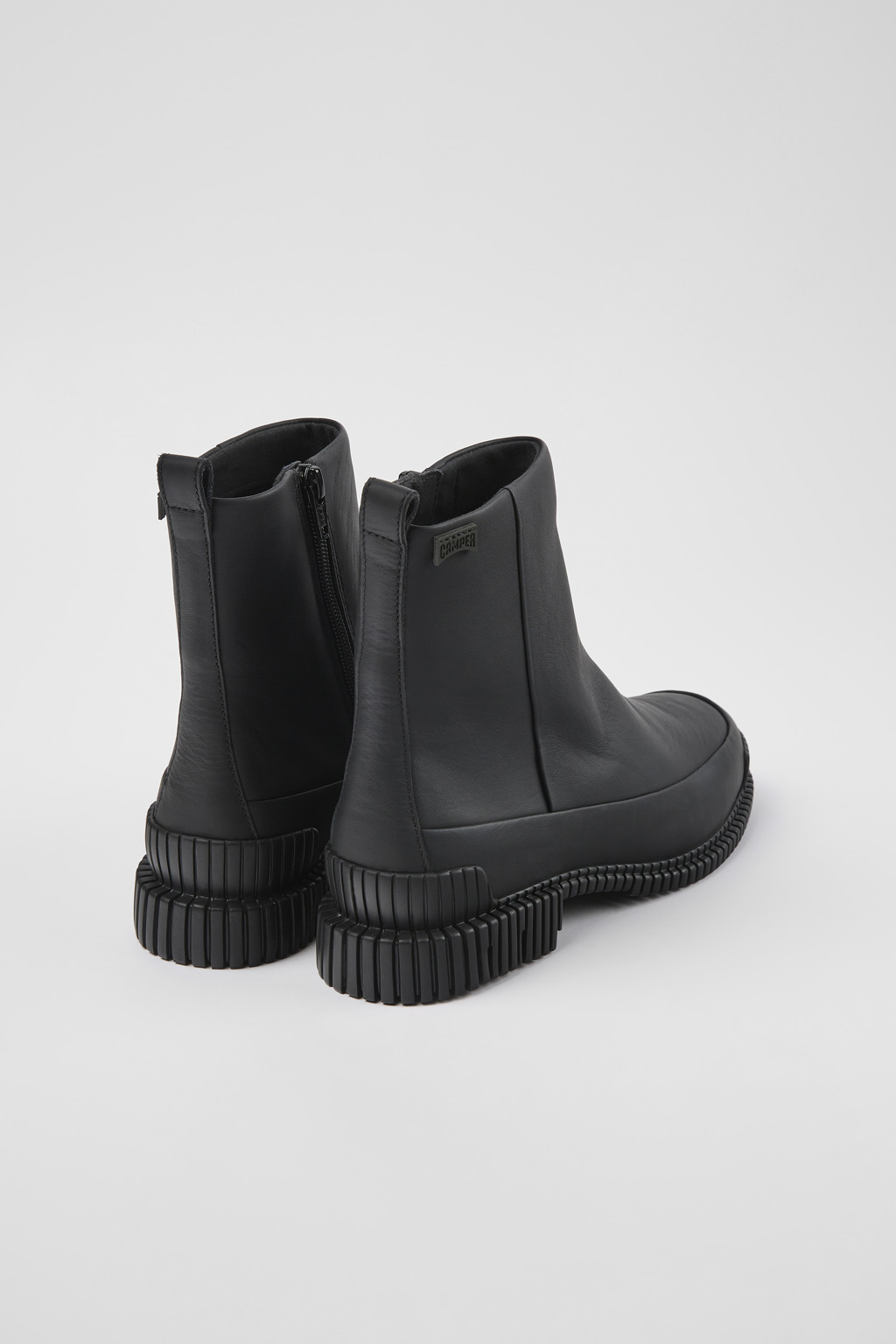 Pix Black leather boots for women - Image 3