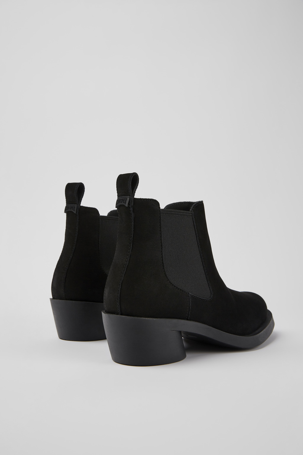 Bonnie Black nubuck ankle boots for women - Image 3