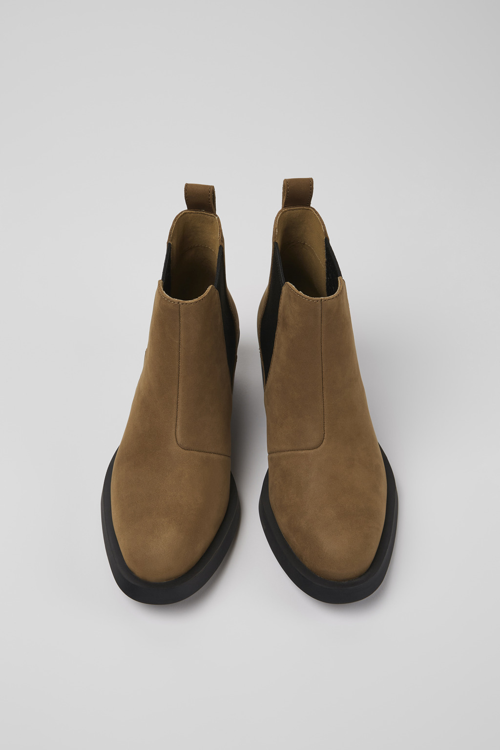 Bonnie Brown nubuck ankle boots for women - Image 4