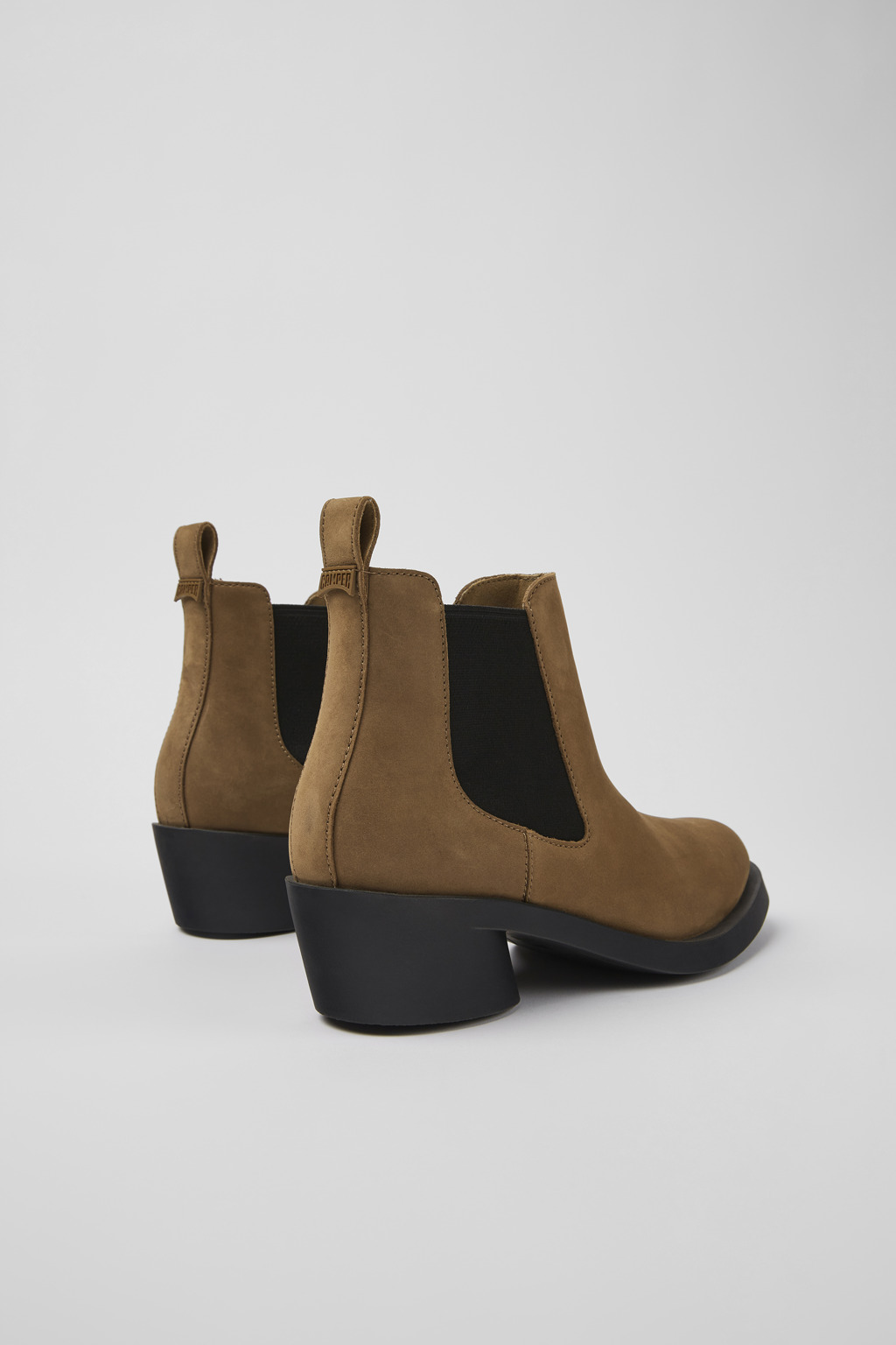 Bonnie Brown nubuck ankle boots for women - Image 3