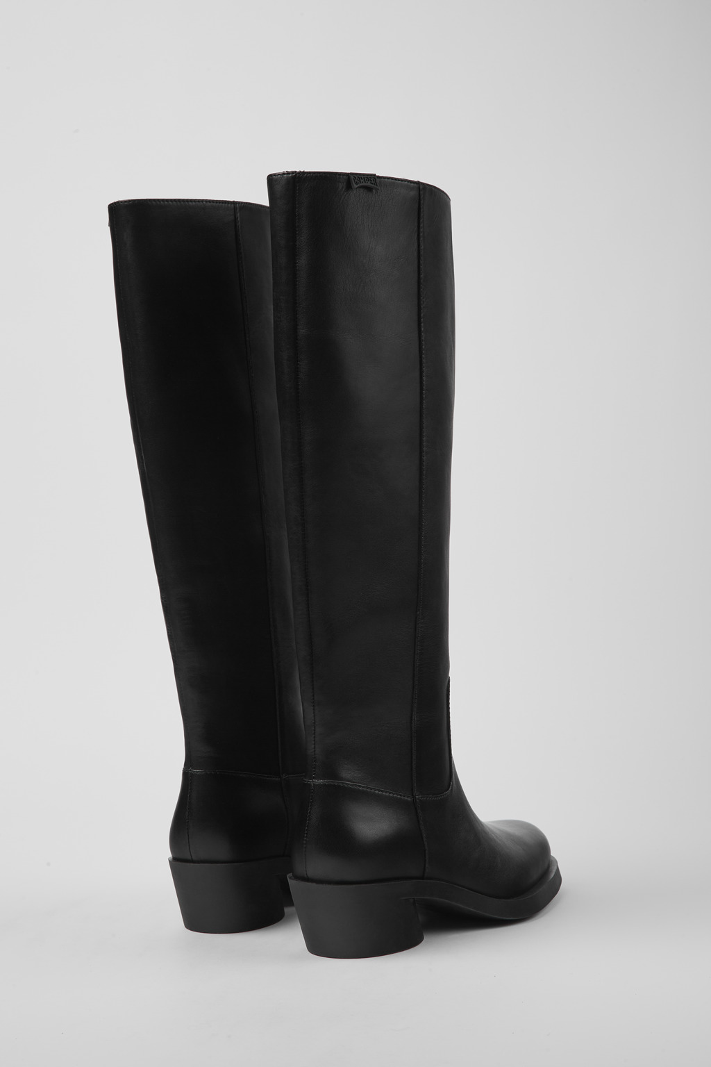 Bonnie Black leather boots for women - Image 3