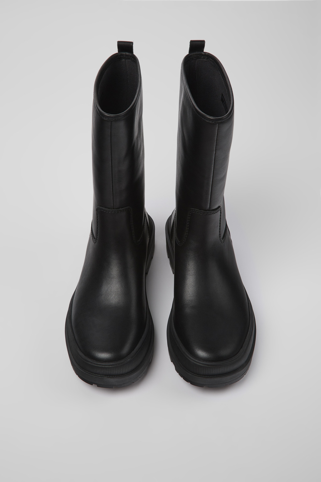 Brutus Trek MICHELIN Black leather boots for women - Image 4