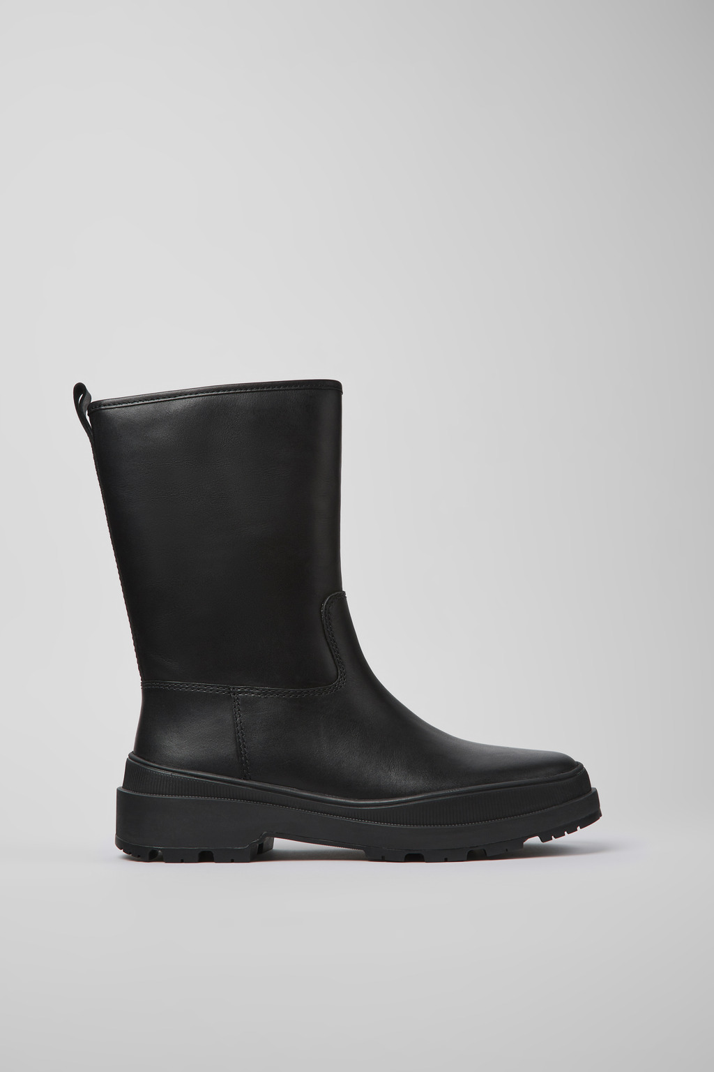 Brutus Trek MICHELIN Black leather boots for women - Image 2
