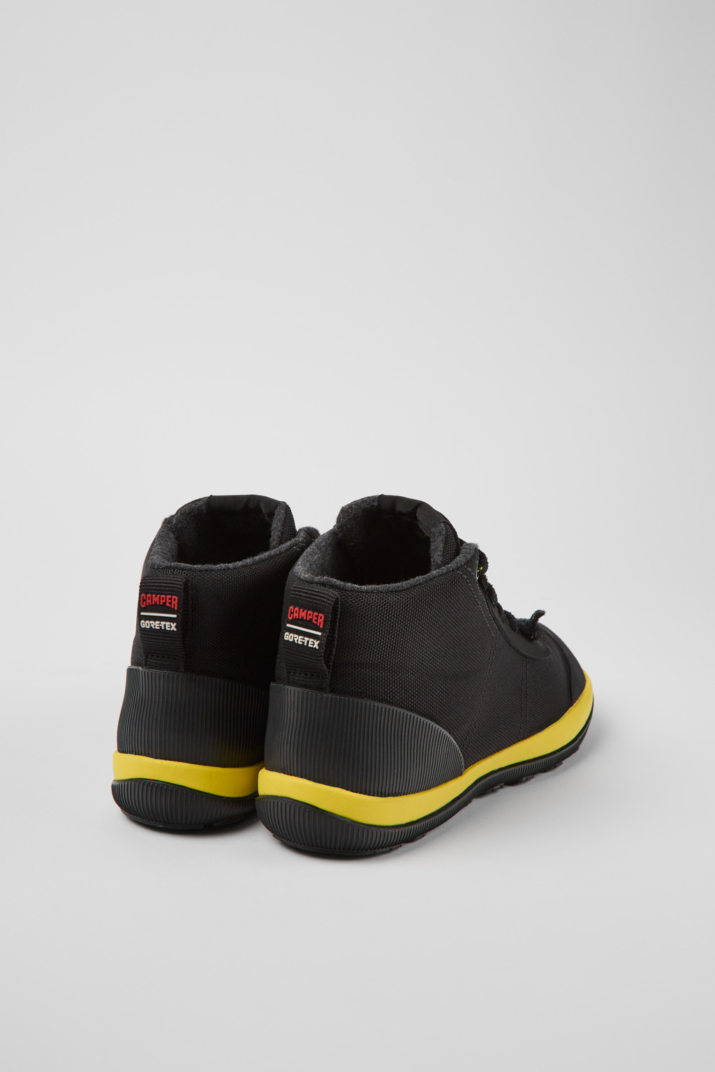 Peu Pista GORE-TEX Black textile ankle boots for women - Image 3