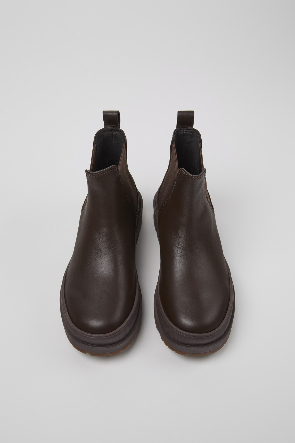 Brutus Trek HYDROSHIELD® MICHELIN Brown leather ankle boots for women - Image 4