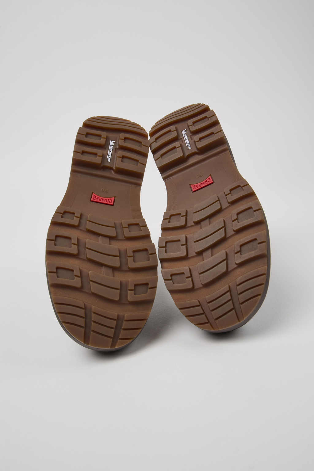 Brutus Trek HYDROSHIELD® MICHELIN Brown leather ankle boots for women - Image 5