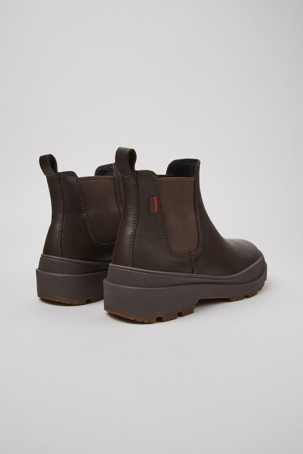 Brutus Trek HYDROSHIELD® MICHELIN Brown leather ankle boots for women - Image 3