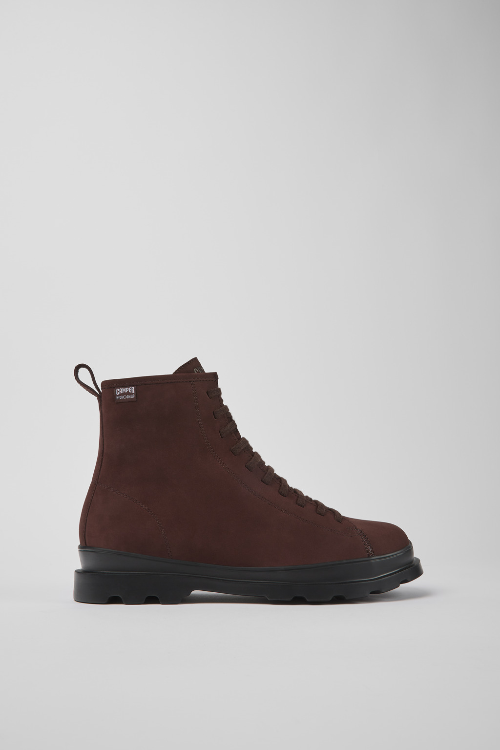 Brutus HYDROSHIELD® Burgundy leather lace-up boots for women - Image 2