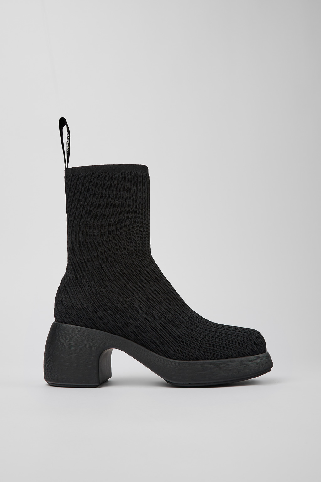 Thelma Black Textile Bootie for Women - Image 2