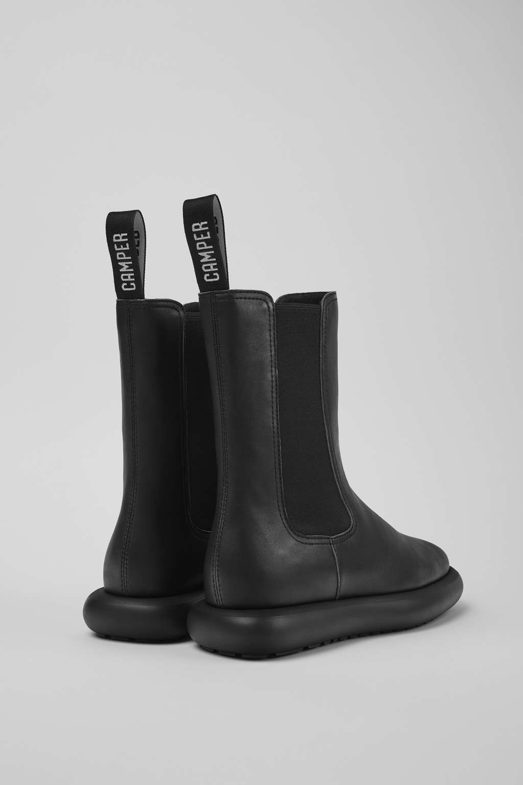 Onda Black Leather Boots for Women - Image 3