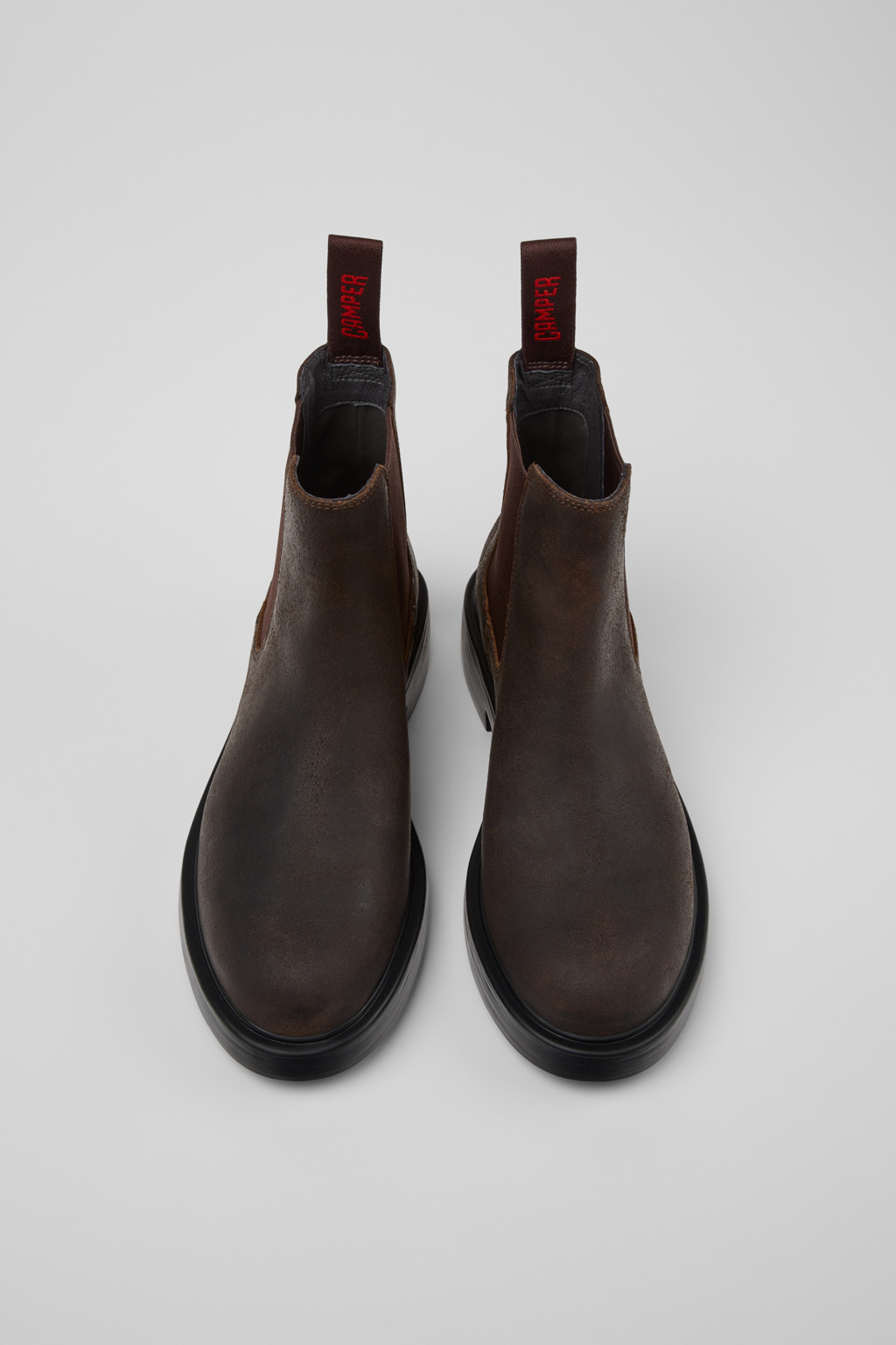 Dean Brown Nubuck Ankle Boots for Women. - Image 5