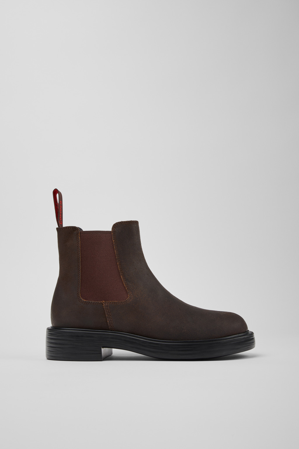 Dean Brown Nubuck Ankle Boots for Women. - Image 3