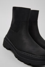 Brutus Trek MICHELIN Black nubuck boots for women