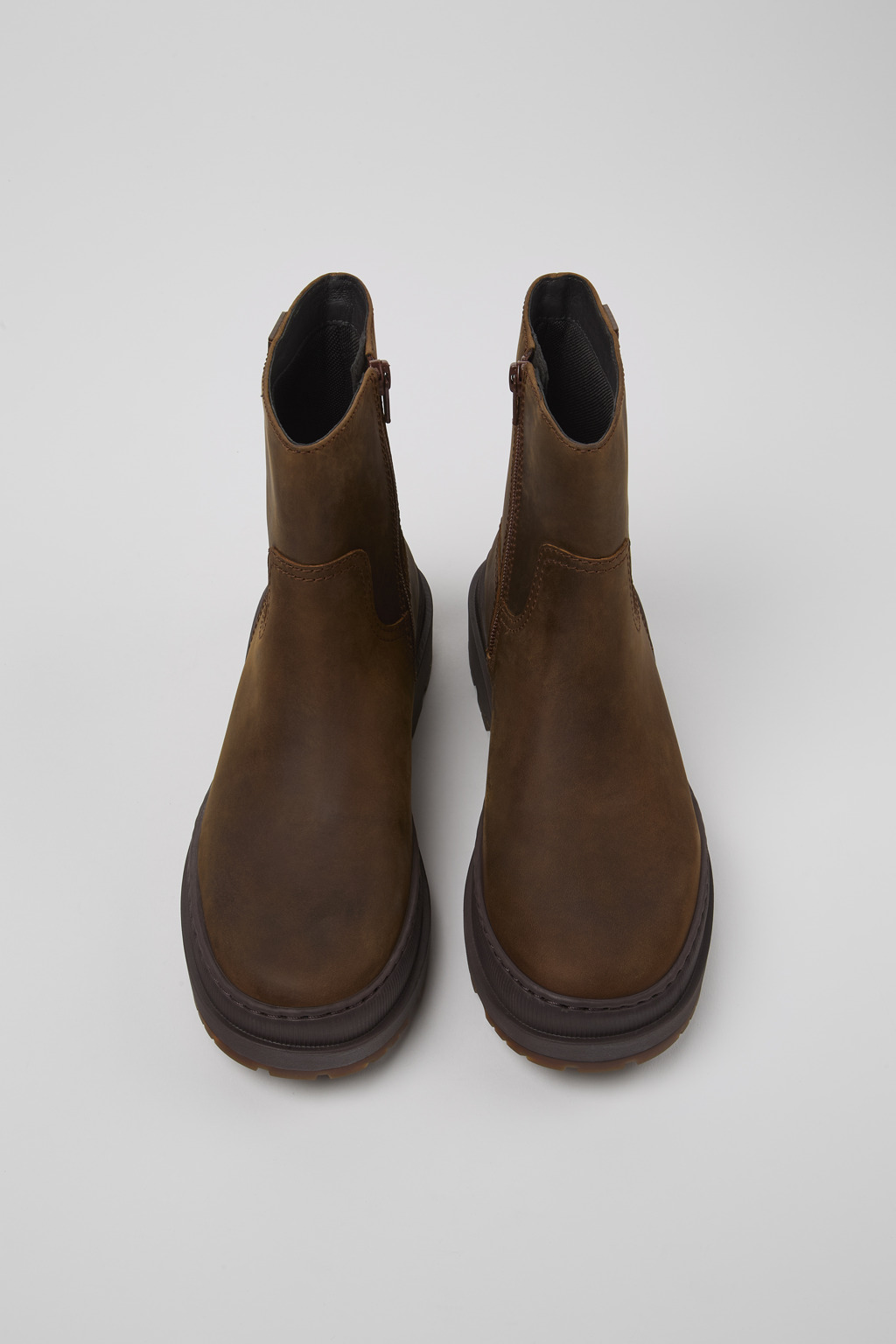 Brutus Trek MICHELIN Brown nubuck boots for women - Image 4