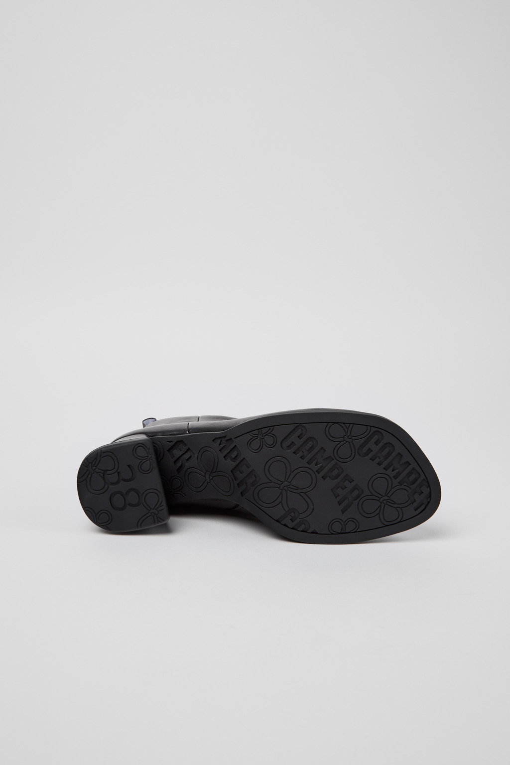 Kora Black Leather Mid Boots for Women. - Image 5