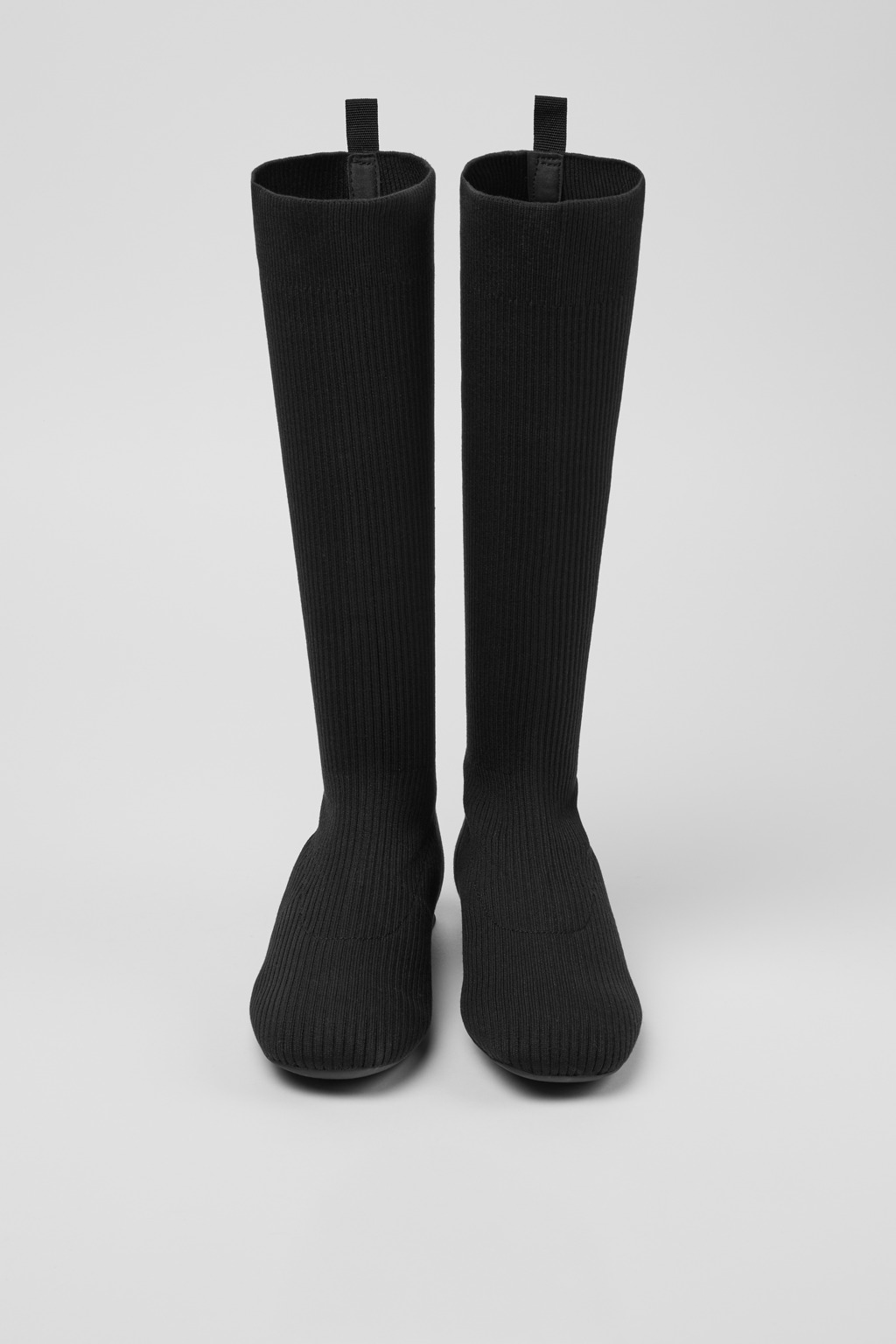 Casi Myra - TENCEL Black TENCEL™ Lyocell High Boots for Women. - Image 5