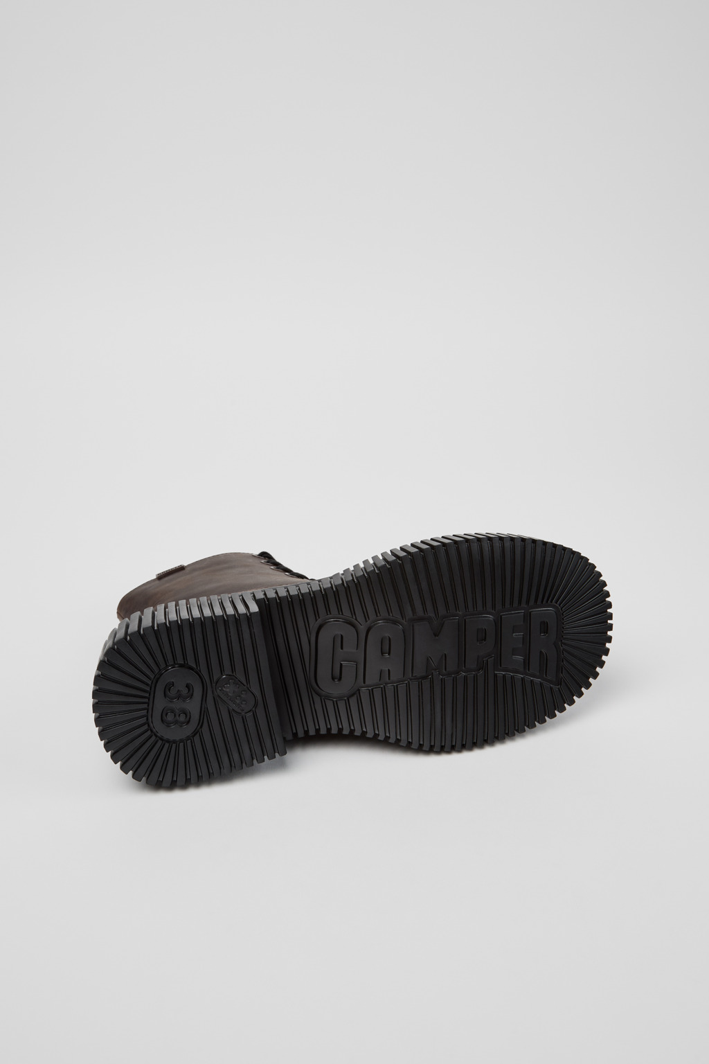 Pix Berlin Brown Nubuck Mid Boots for Women. - Image 5