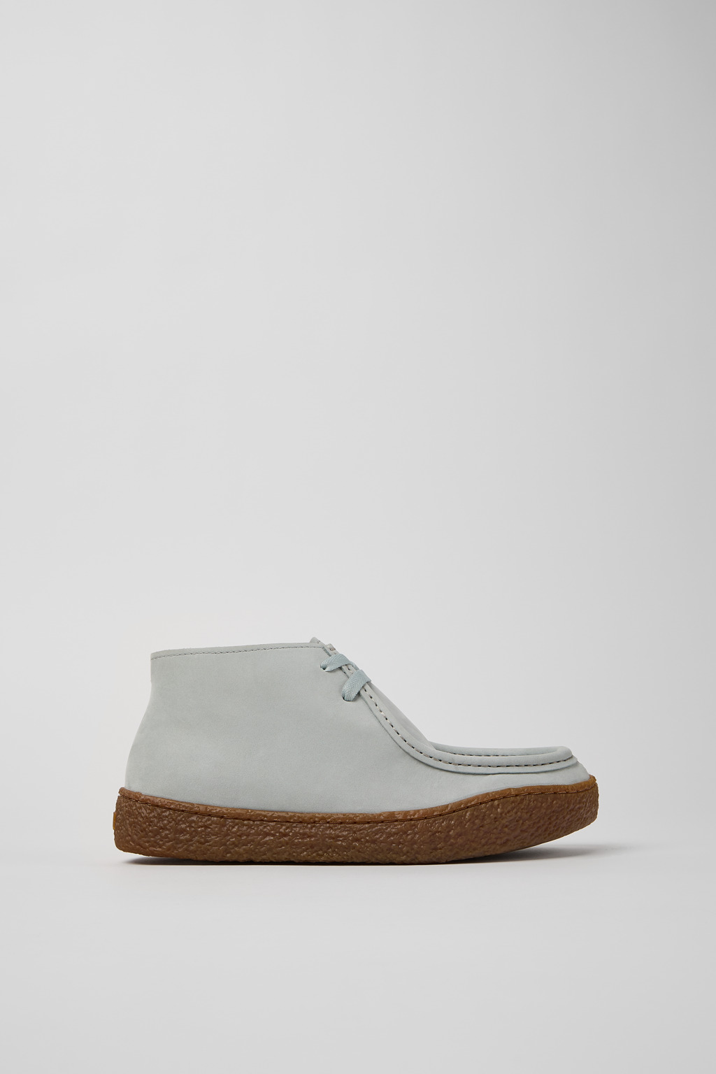 Peu Terreno Gray Nubuck Ankle Boots for Women. - Image 2