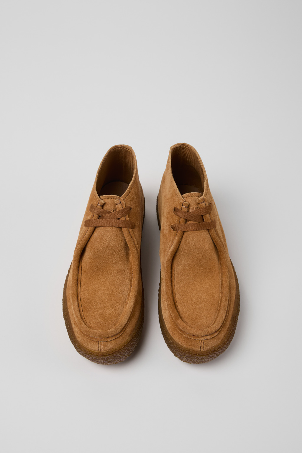 Peu Terreno Brown Nubuck Ankle Boots for Women. - Image 4