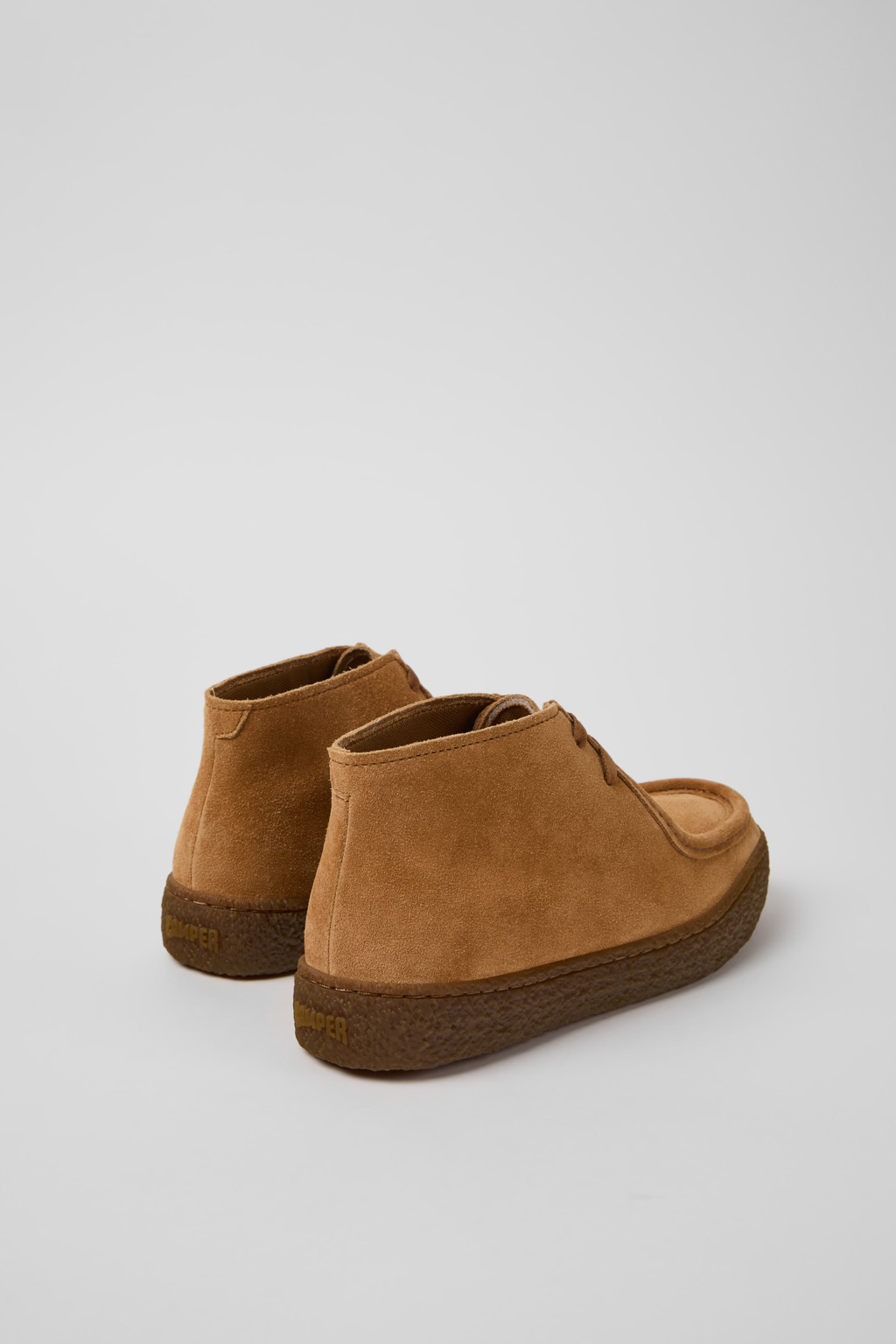 Peu Terreno Brown Nubuck Ankle Boots for Women. - Image 3