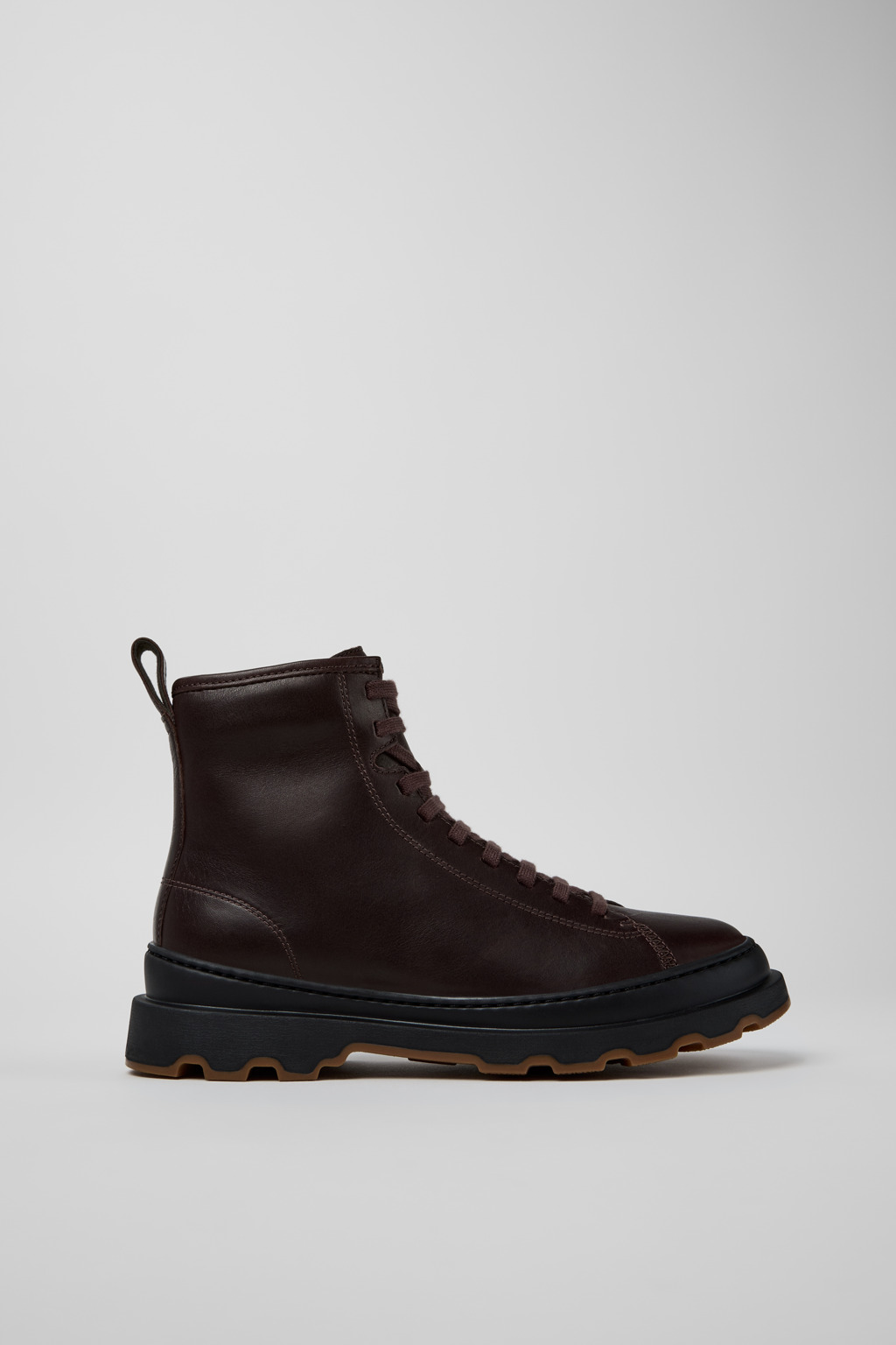 Brutus+ Brown Leather Mid Boots for Women. - Image 2