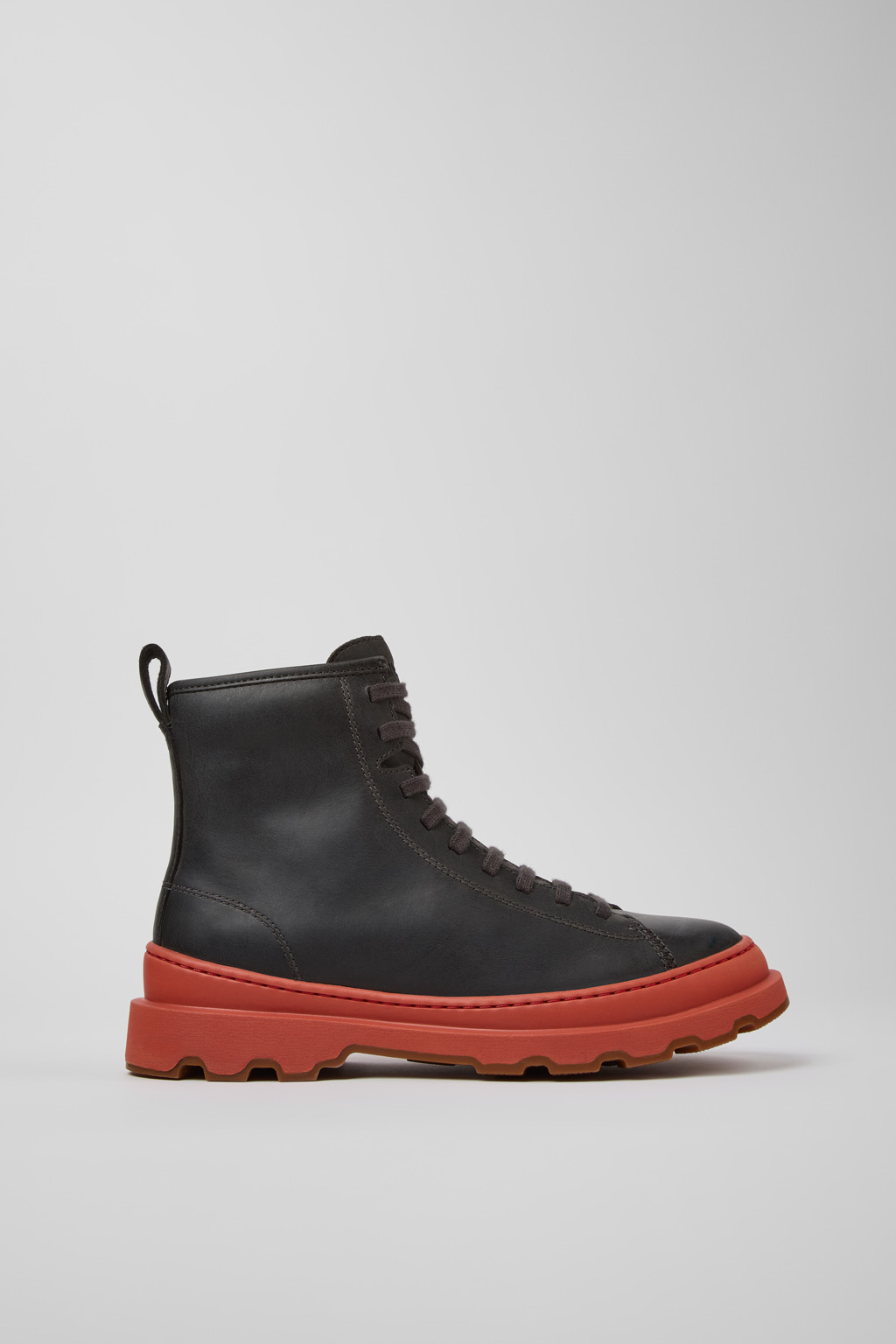 Brutus+ Gray Nubuck Mid Boots for Women. - Image 2