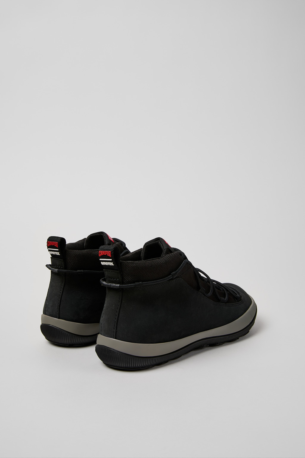 Peu Pista GM GORE-TEX Black Textile and Nubuck Ankle Boots for Women. - Image 3