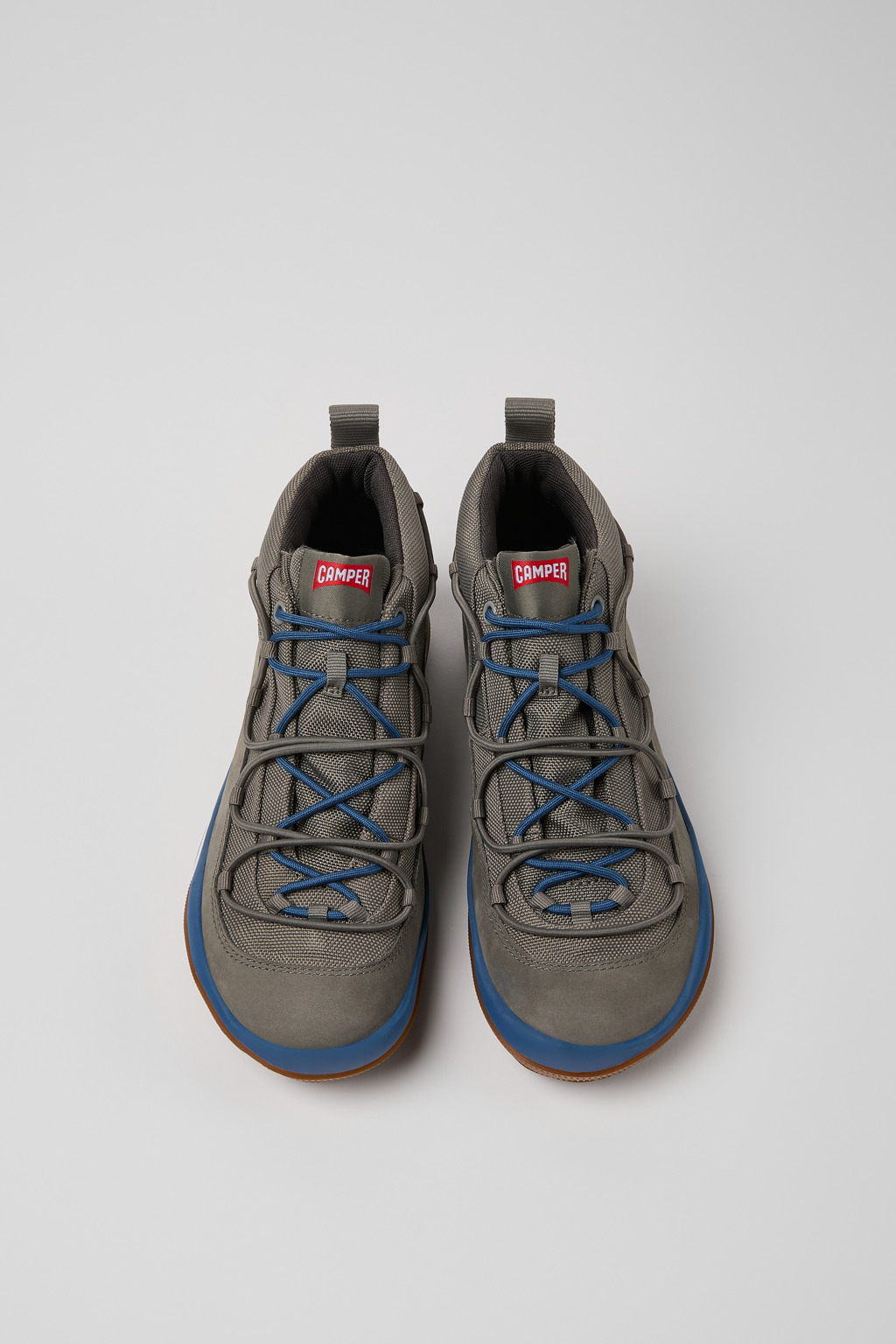 Peu Pista GM GORE-TEX Gray Textile and Nubuck Ankle Boots for Women. - Image 4