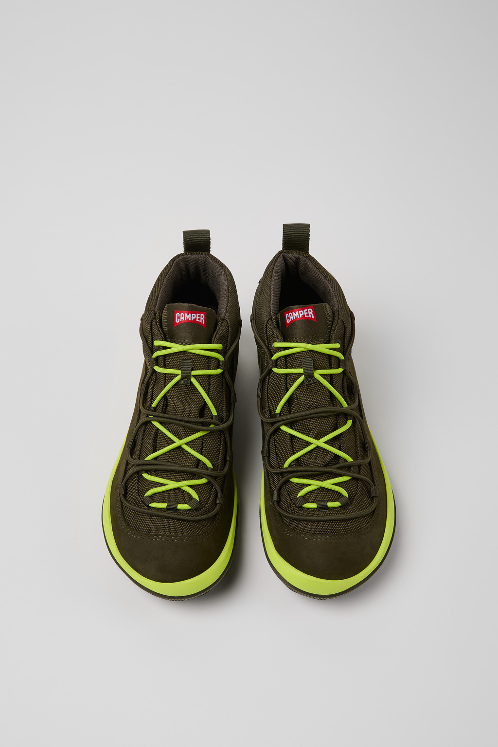 Peu Pista GM GORE-TEX Green Textile and Nubuck Ankle Boots for Women. - Image 4
