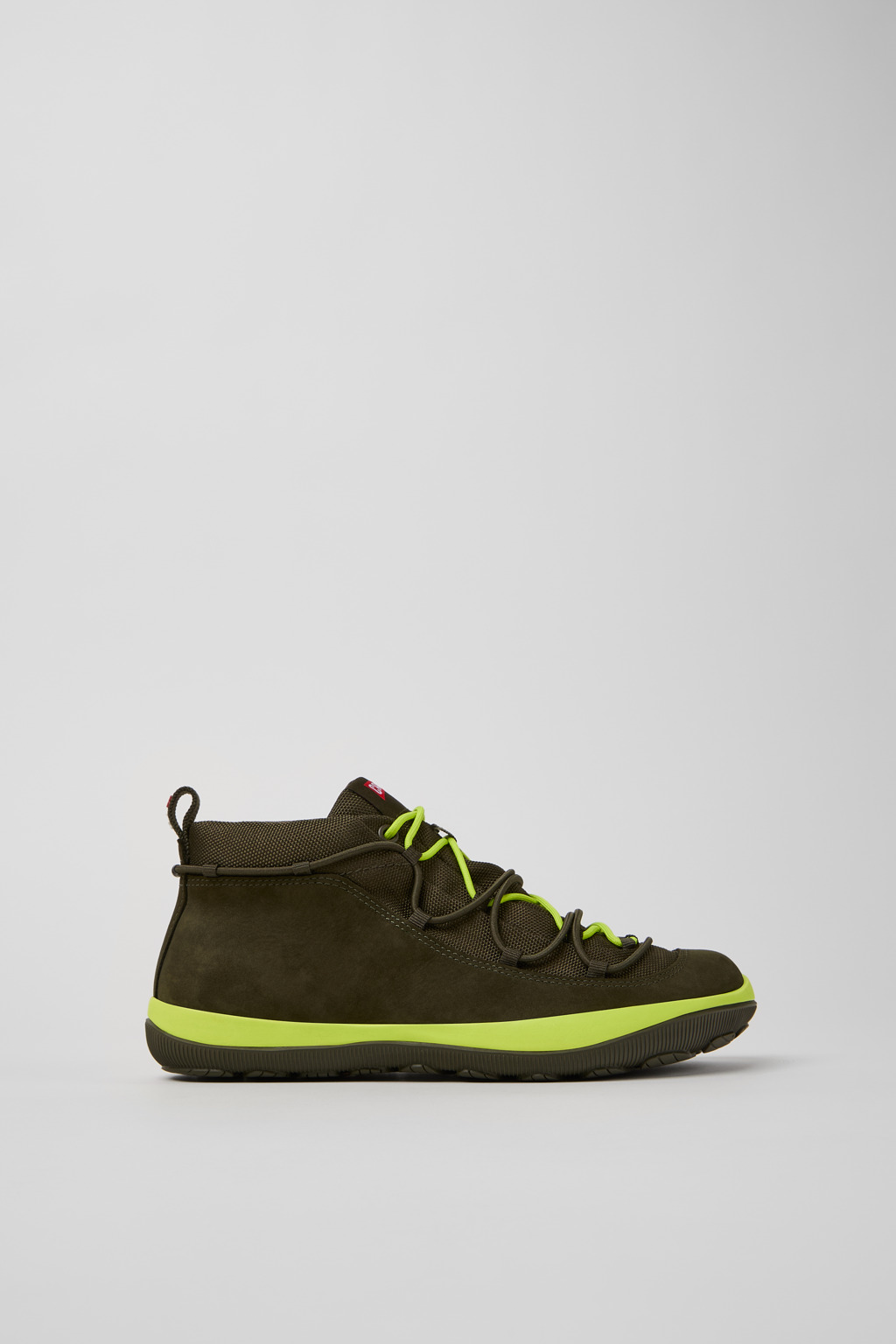 Peu Pista GM GORE-TEX Green Textile and Nubuck Ankle Boots for Women. - Image 2