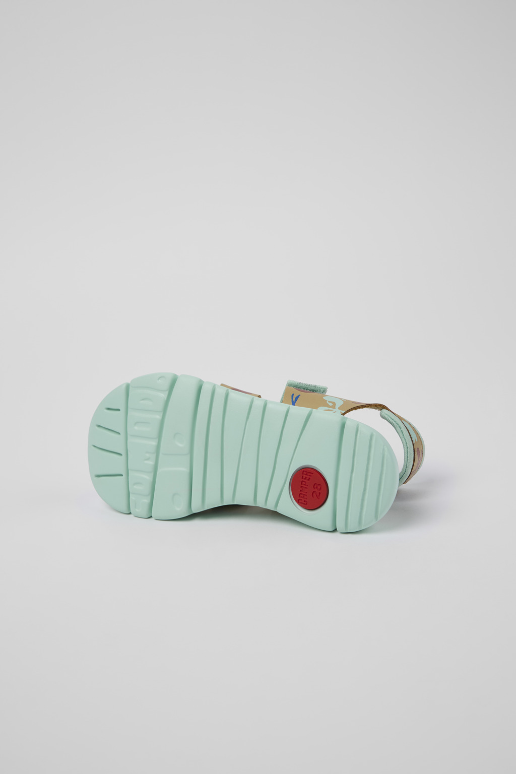Oruga Multicolored Leather/Textile Sandal - Image 5