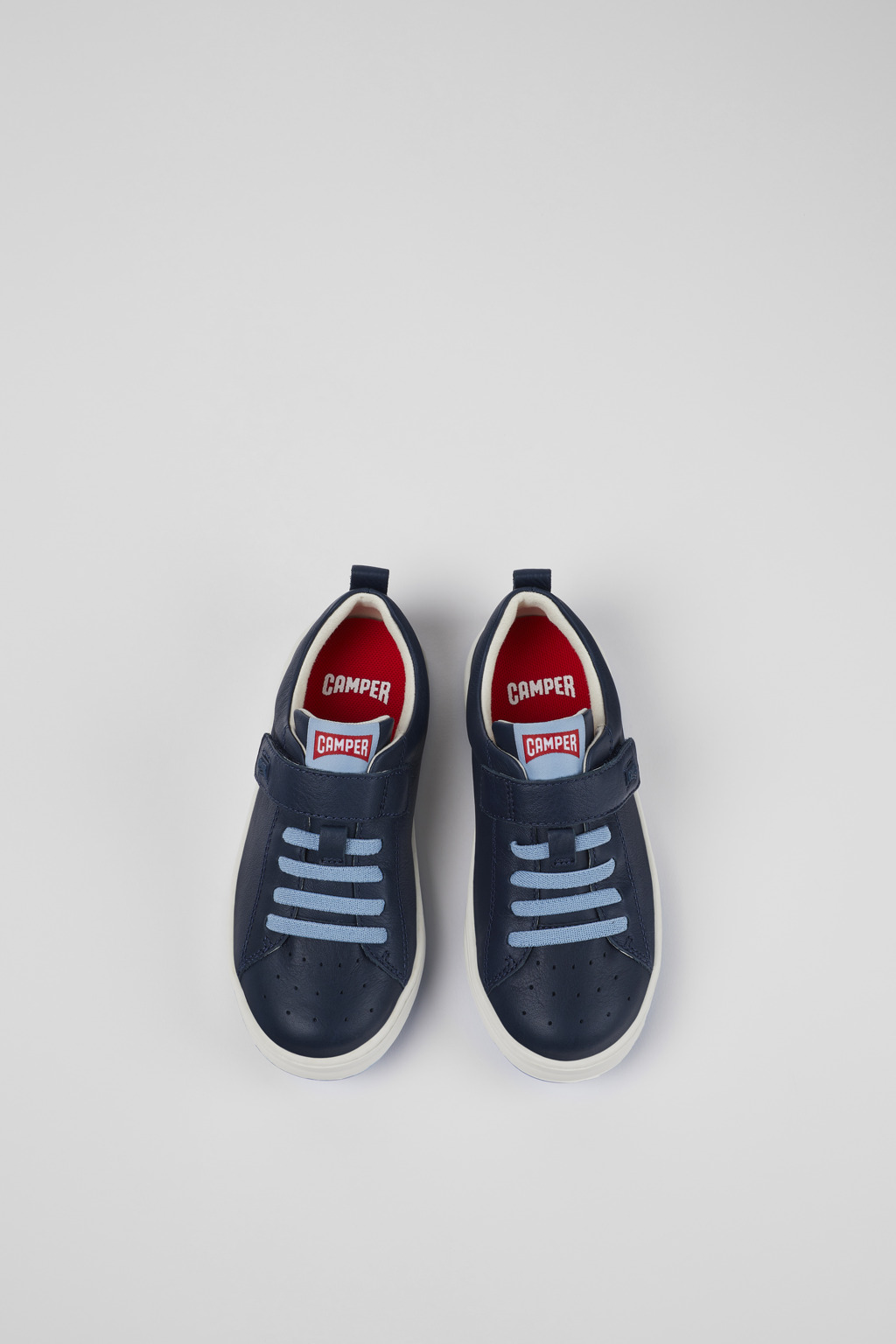 Runner Blue Leather Sneaker - Image 4
