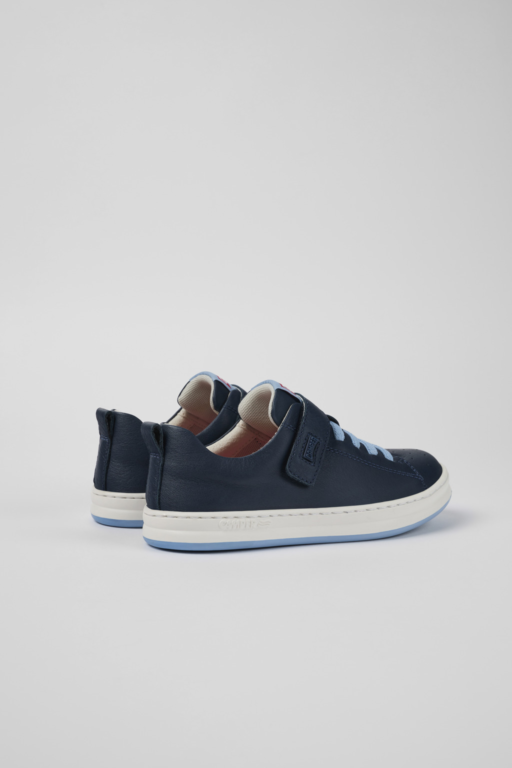 Runner Blue Leather Sneaker - Image 3